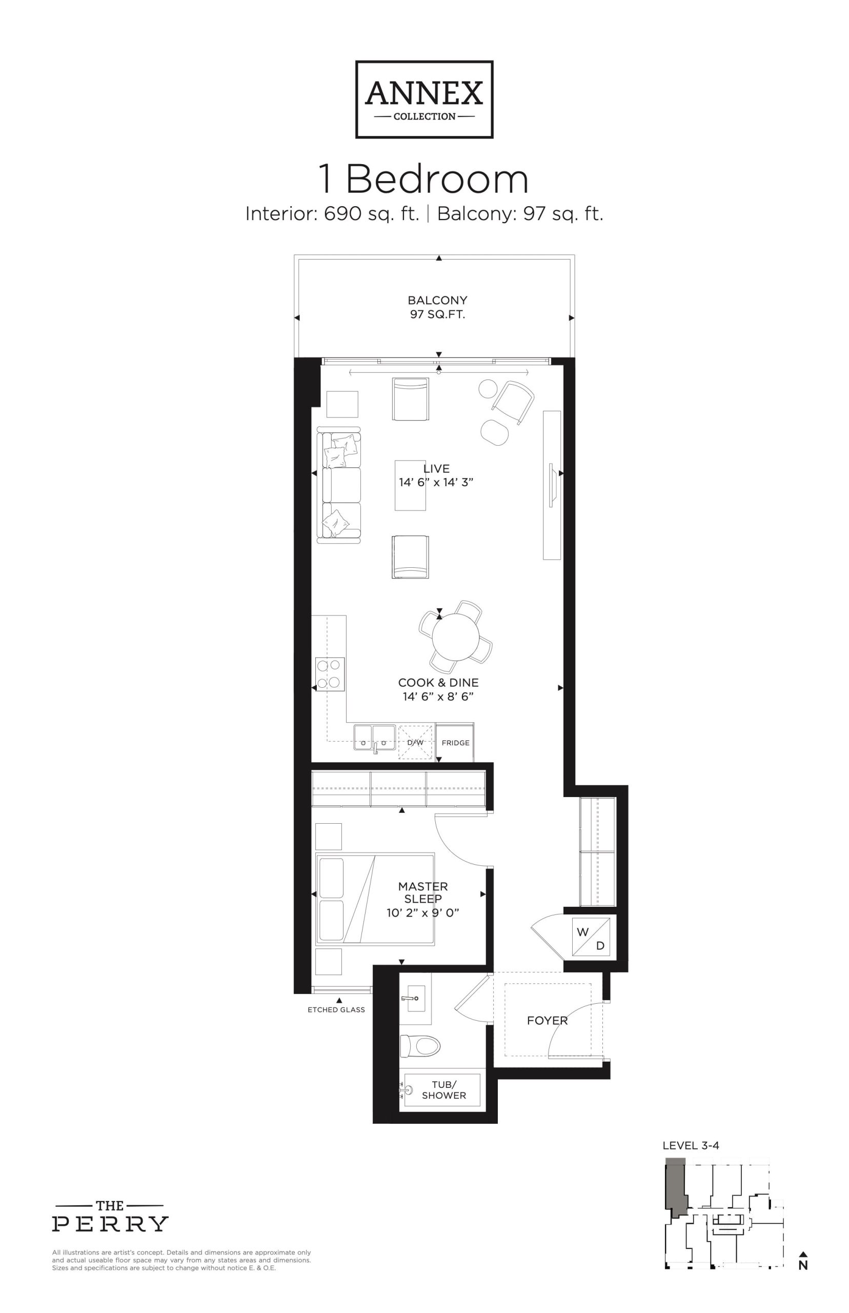 Suite 303 floor plan