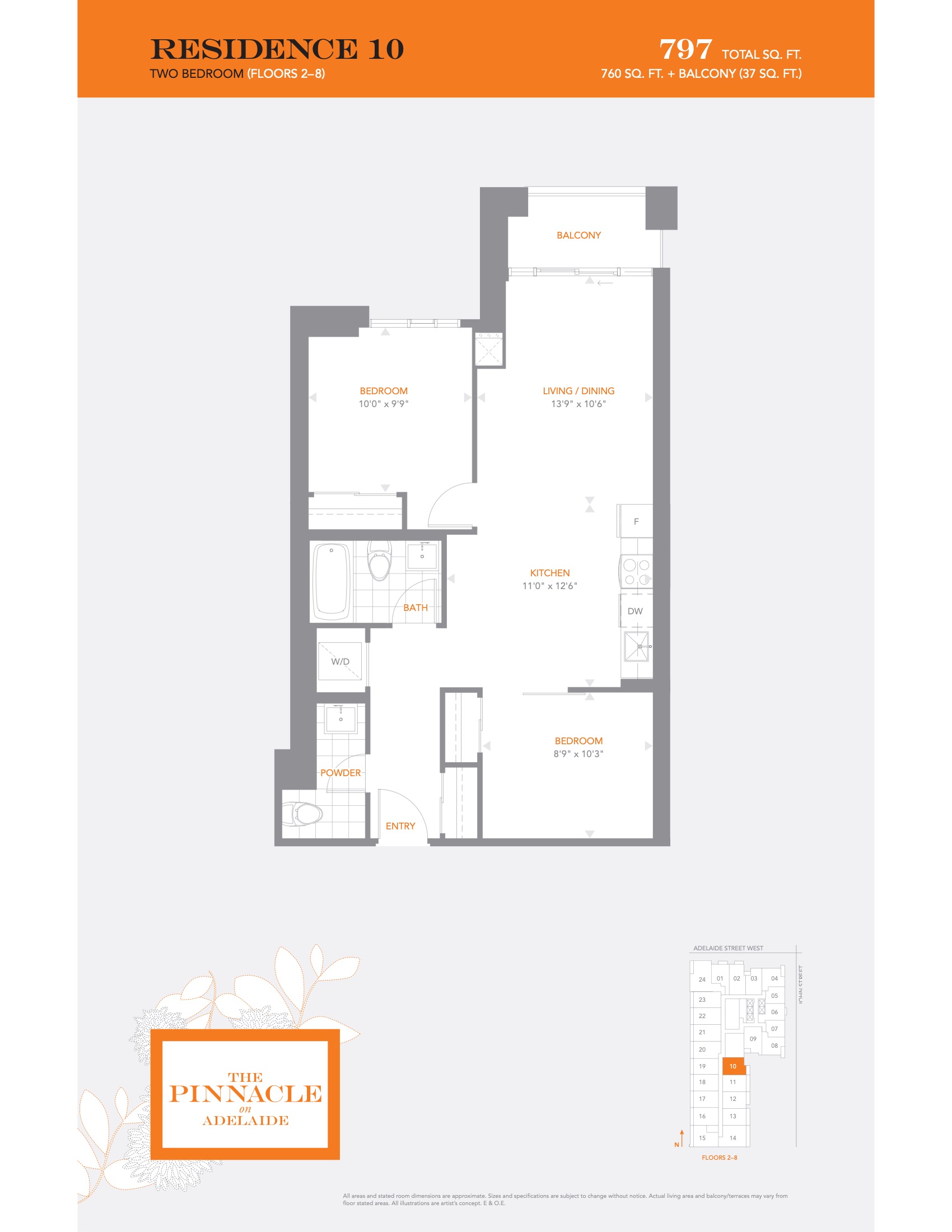 Residence 10 floor plan