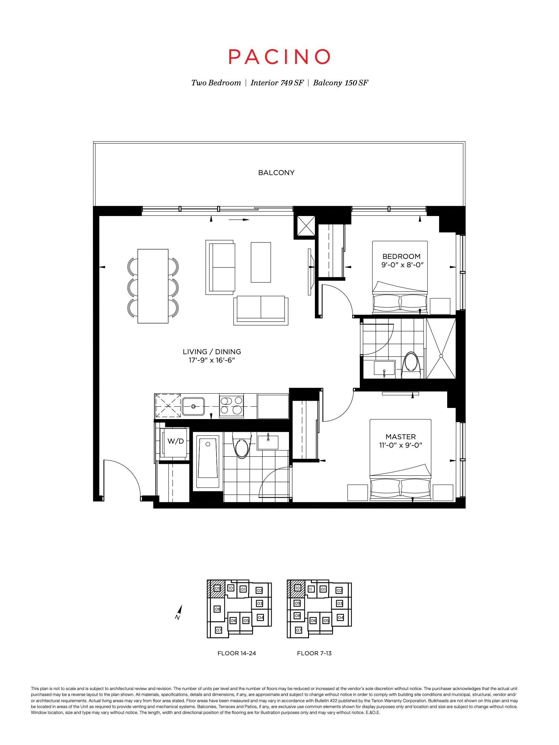 Pacino floor plan