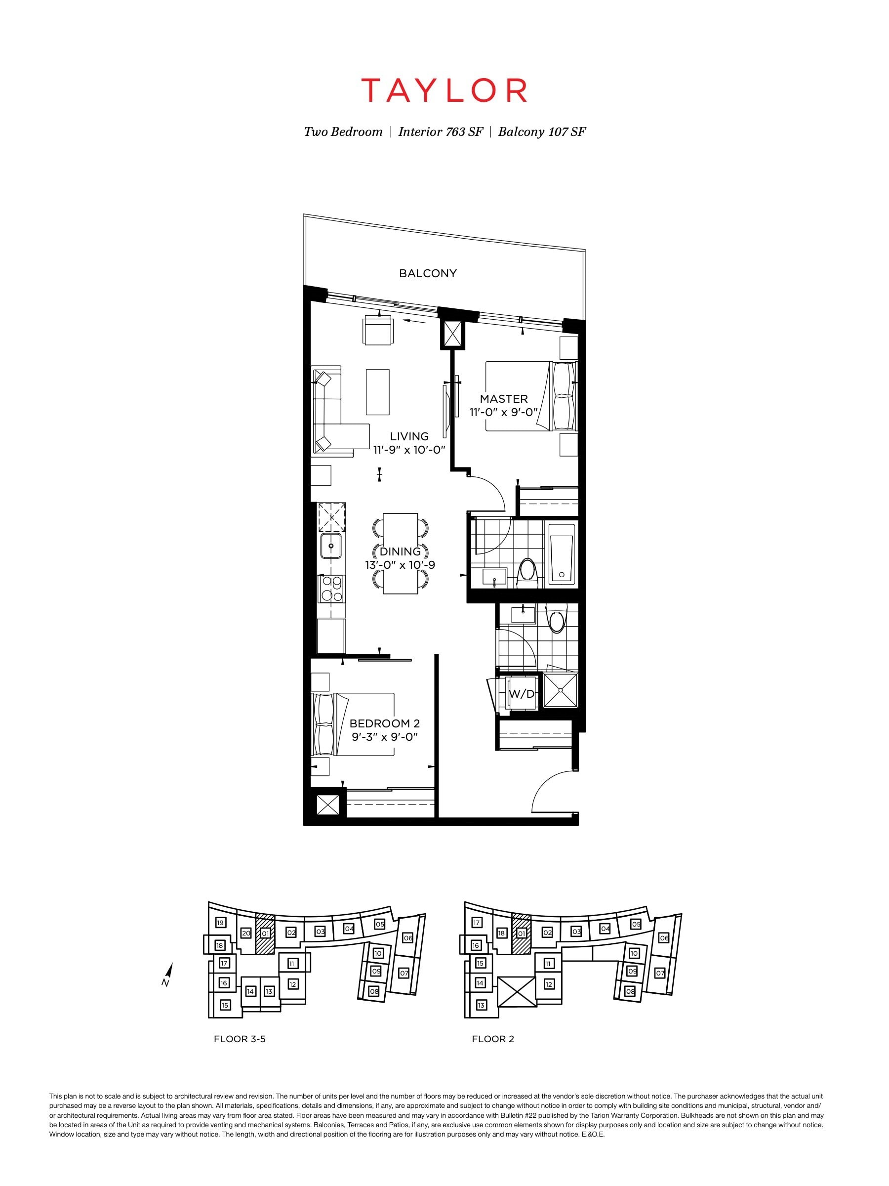 Taylor floor plan