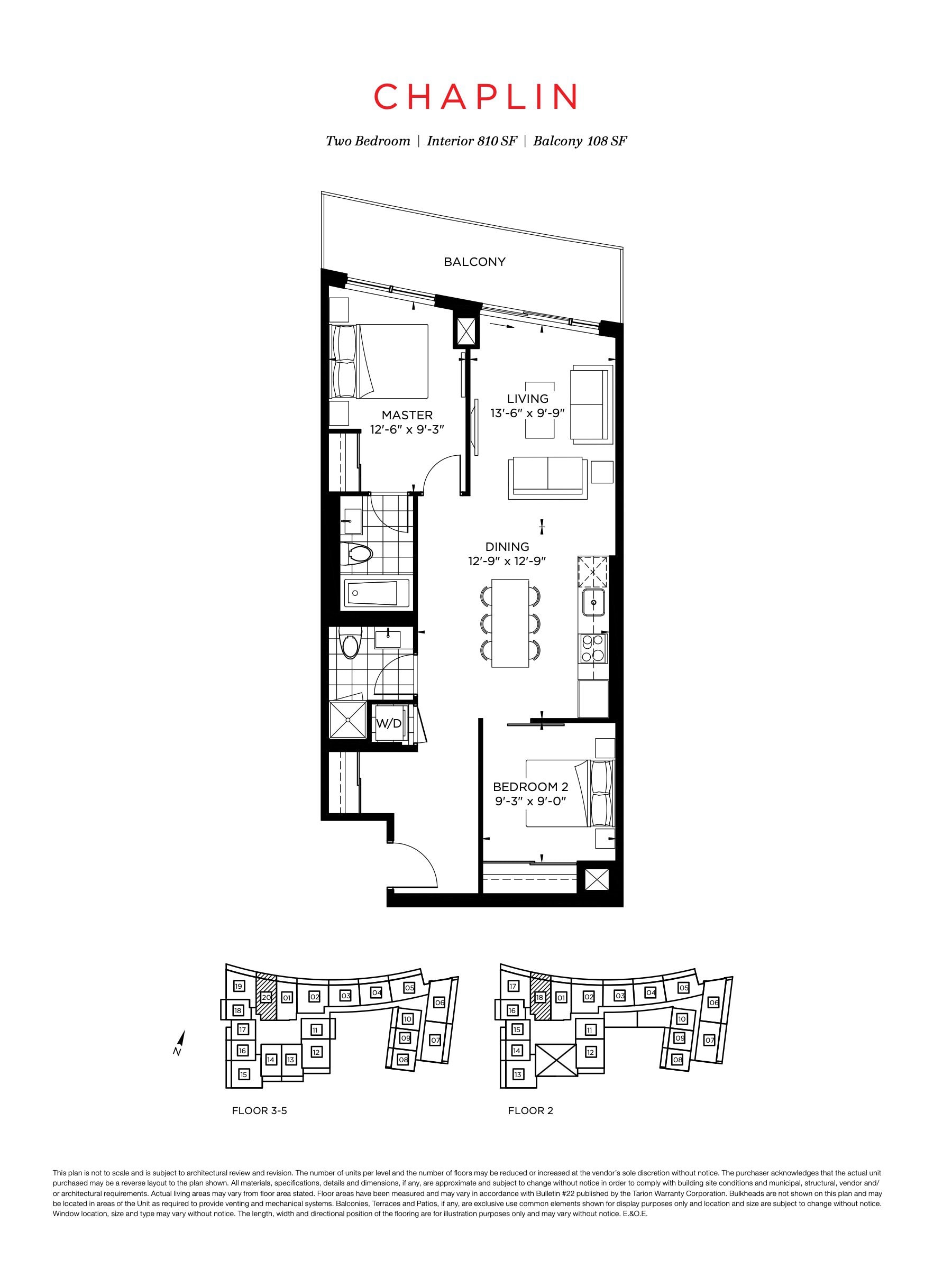 Chaplin floor plan