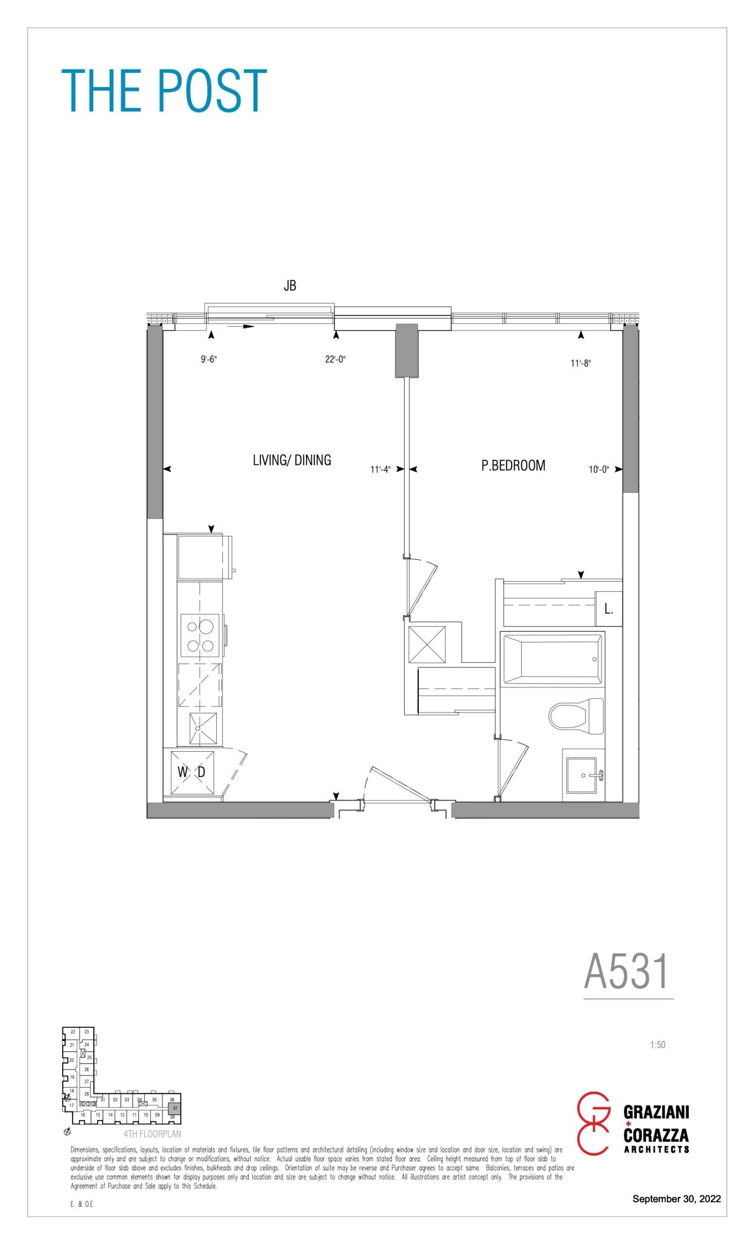 A531 floor plan
