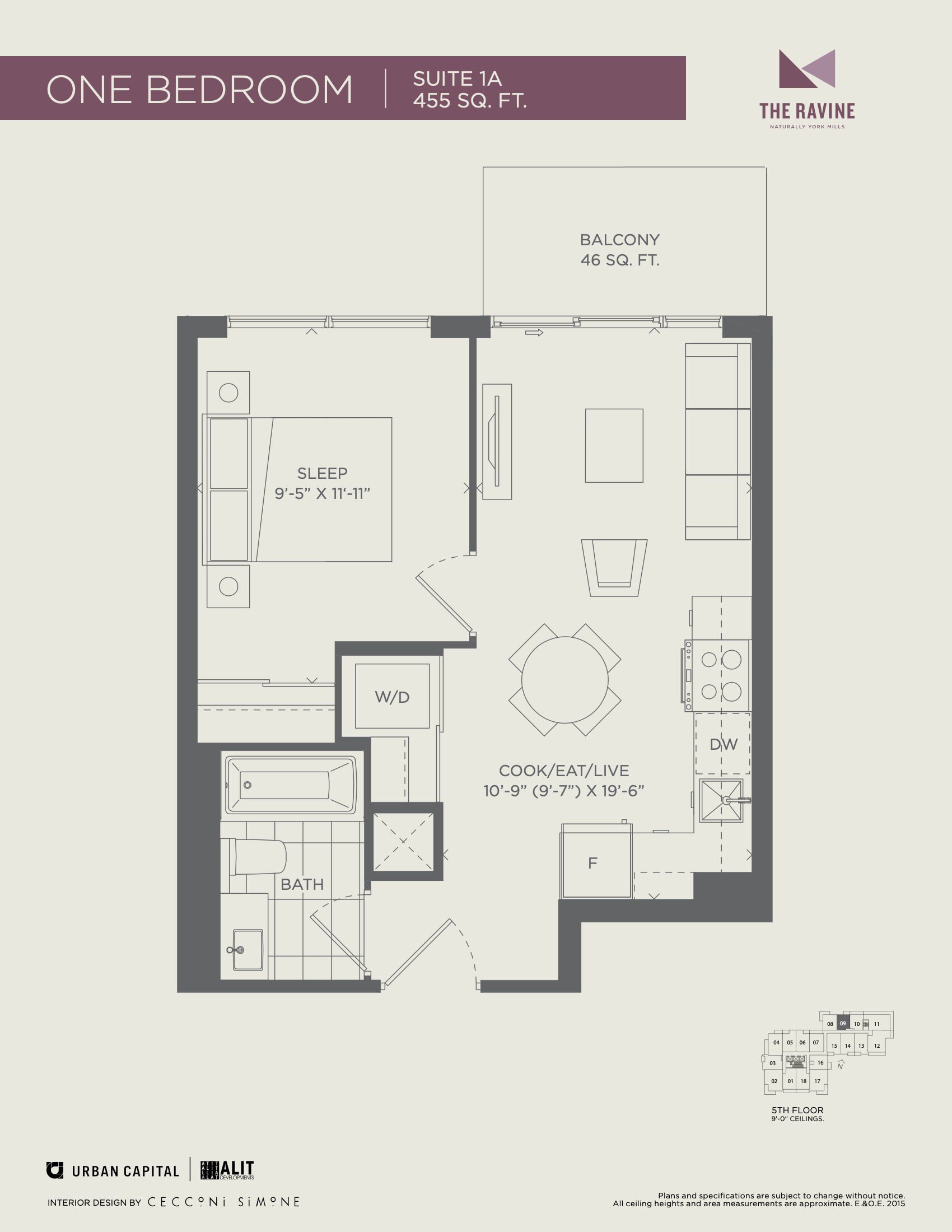 1A floor plan