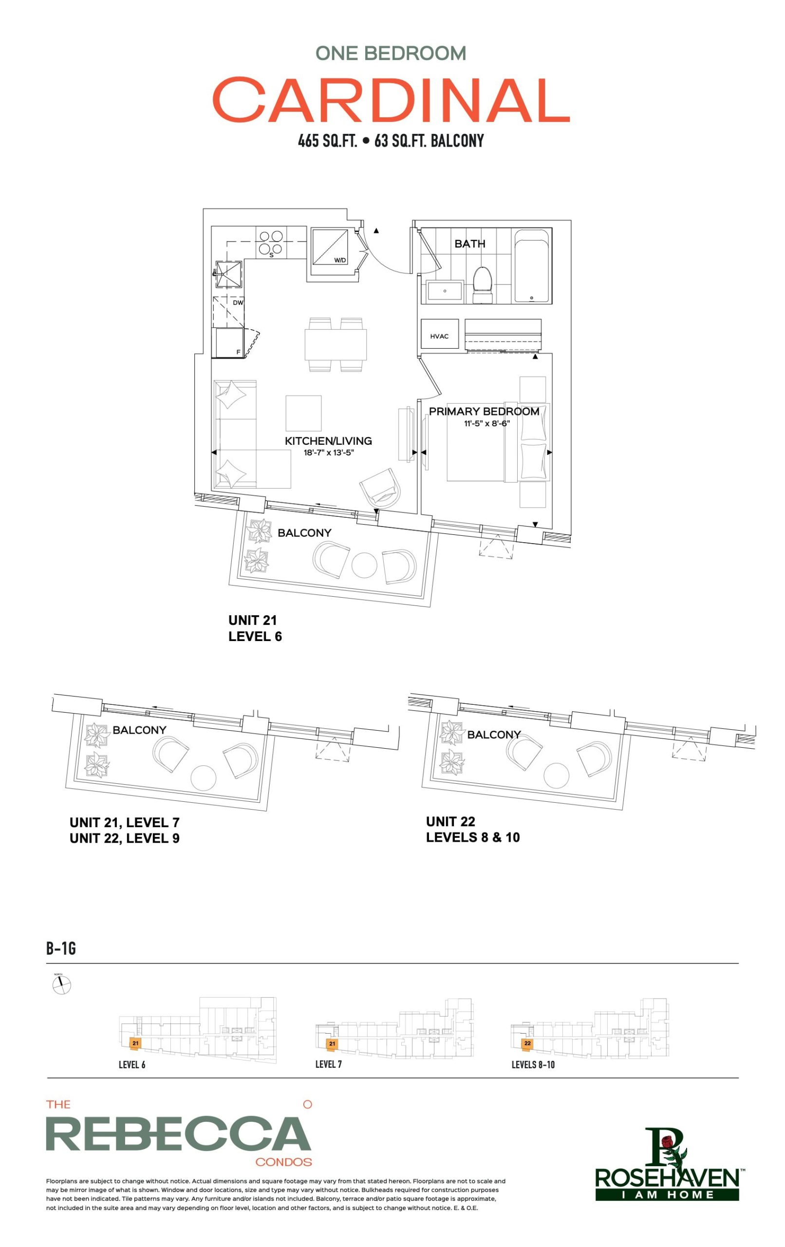 Cardinal floor plan