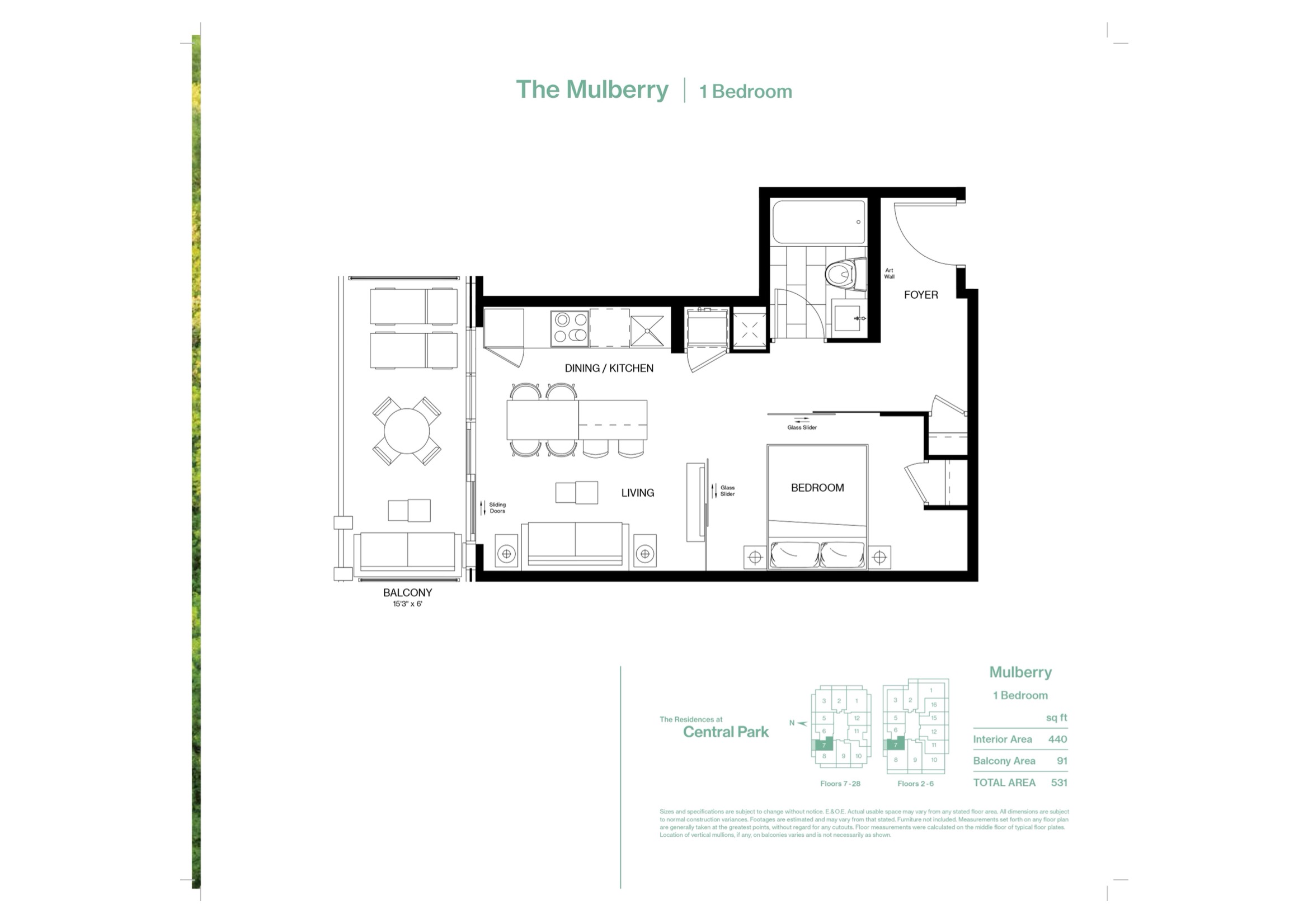 The Mulberry floor plan