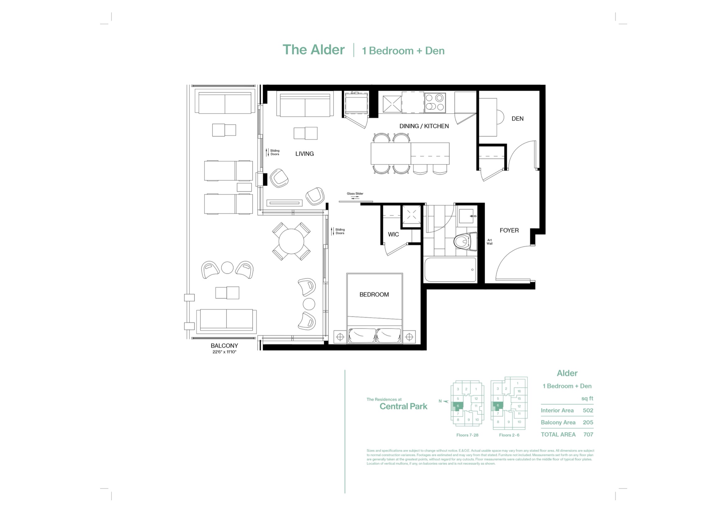 The Alder floor plan