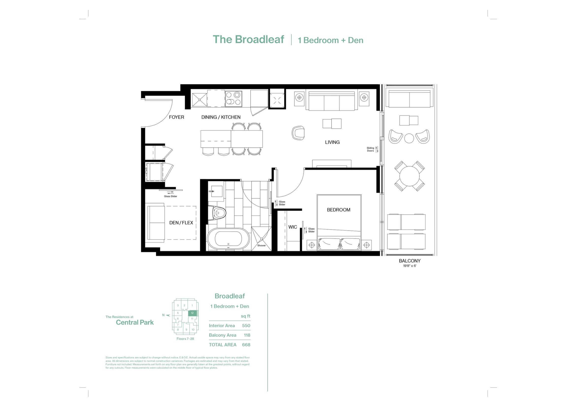 The Broadleaf floor plan