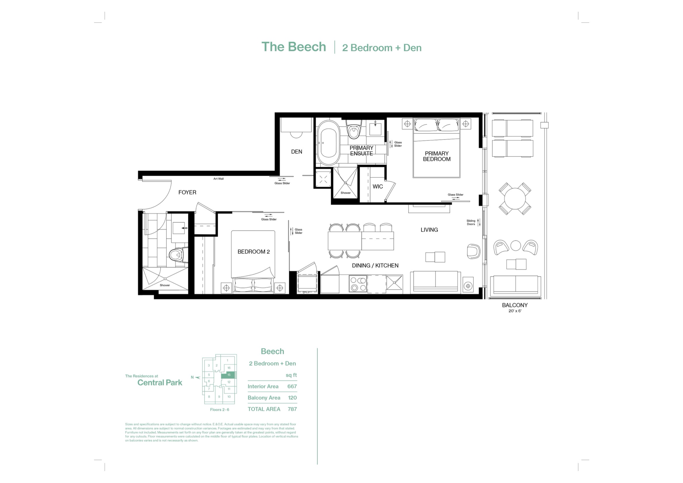 The Beech floor plan