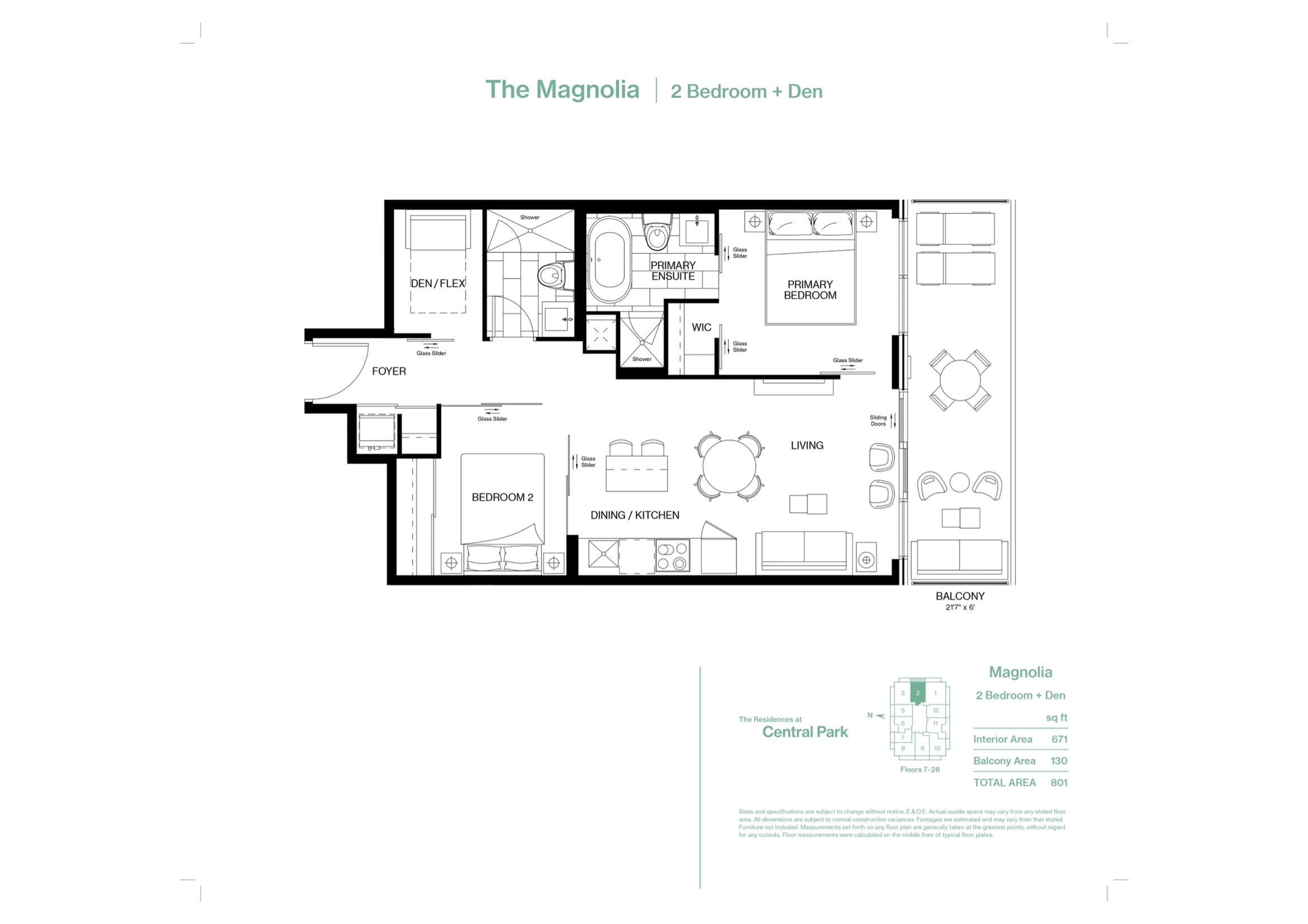 The Magnolia floor plan