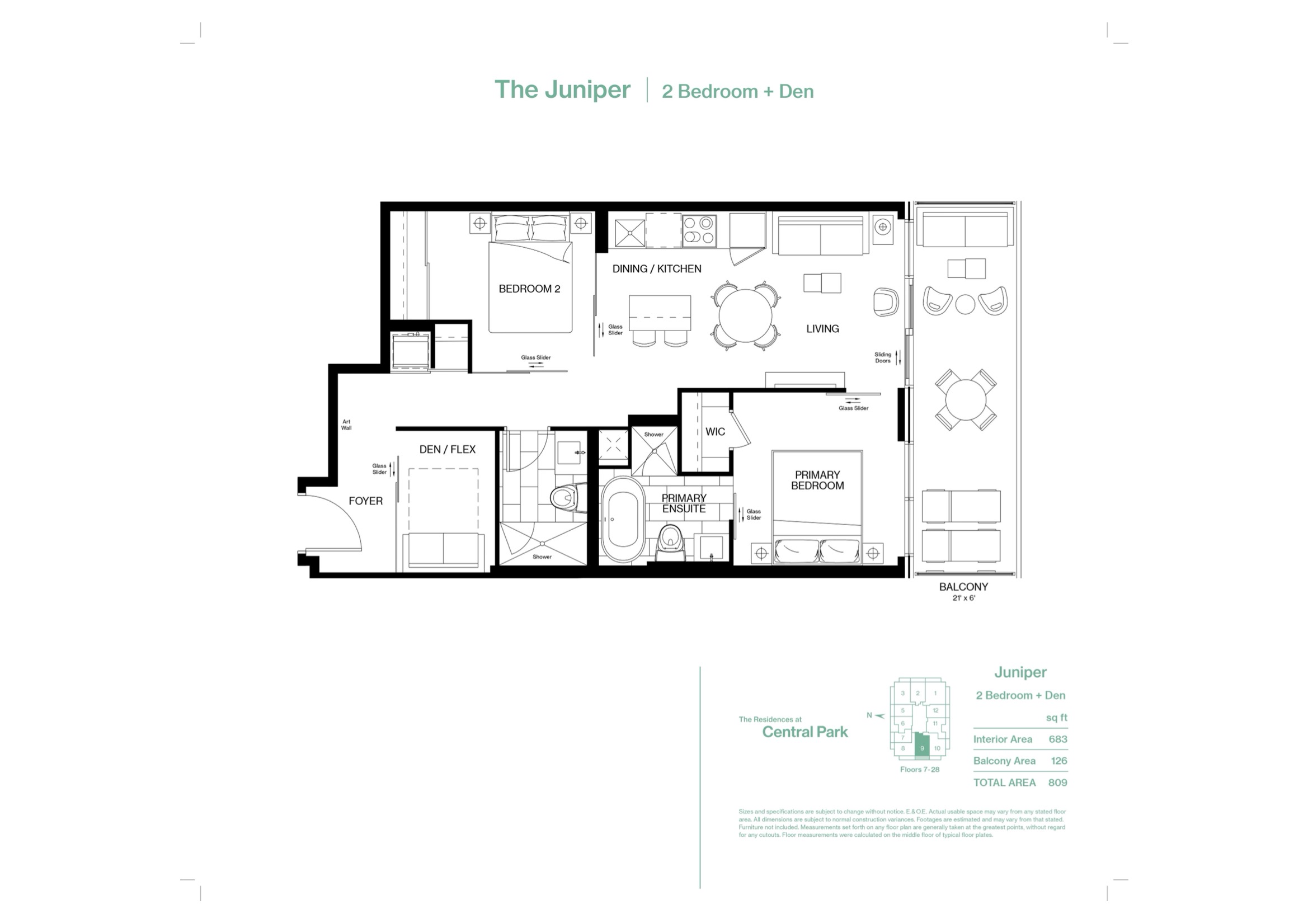 The Juniper floor plan
