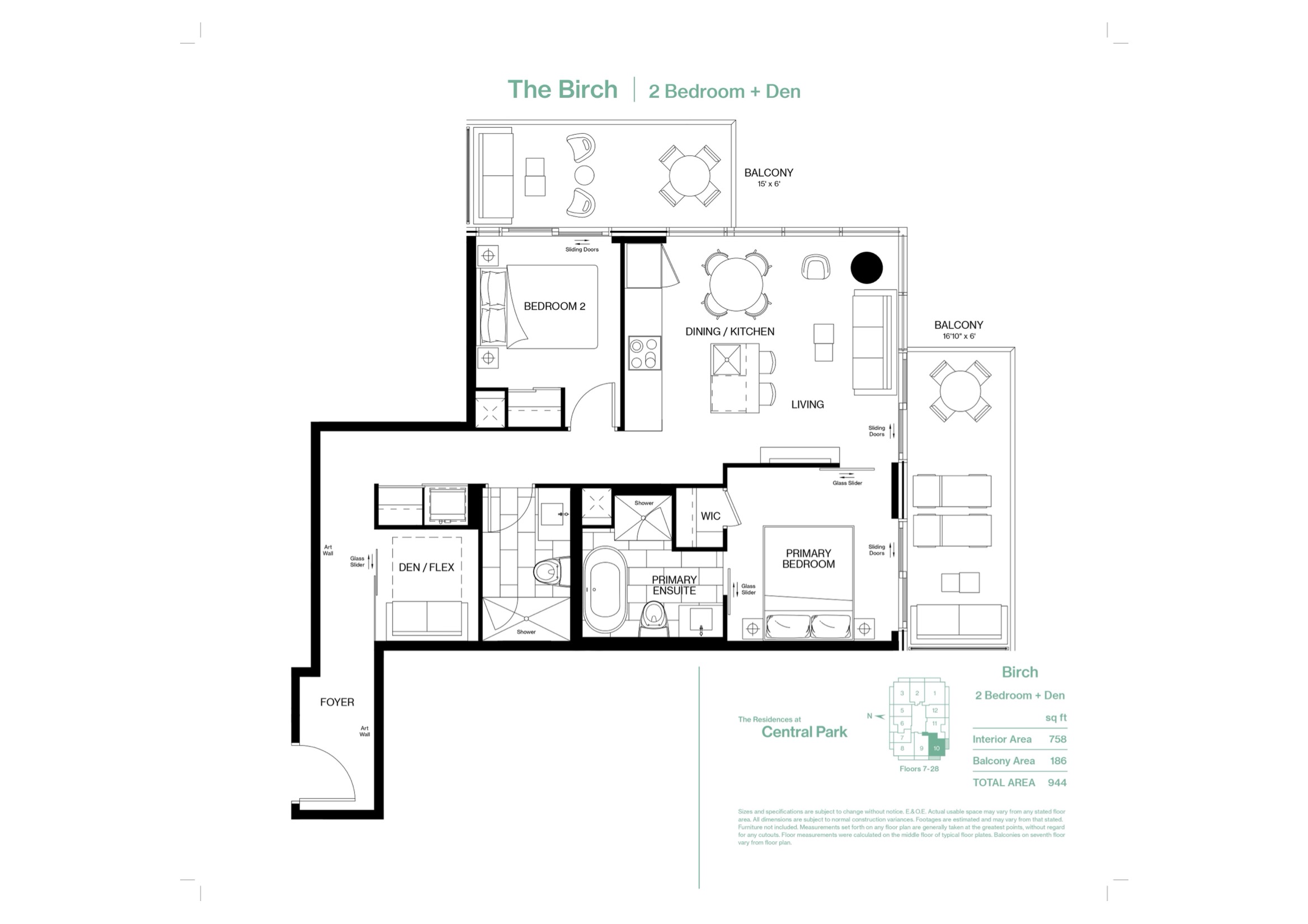 The Birch floor plan