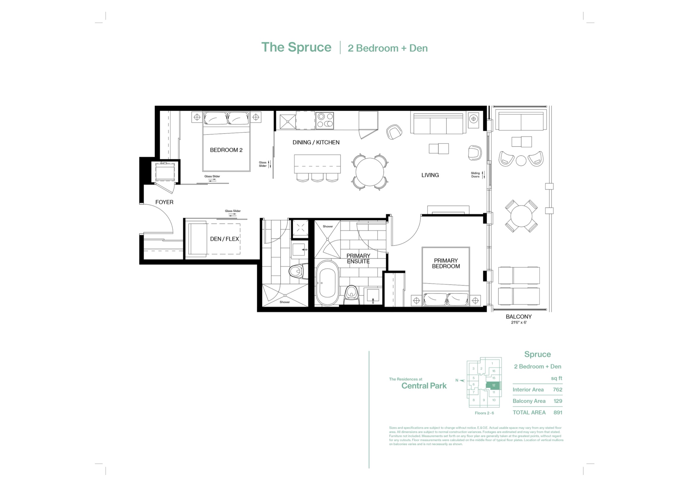 The Spruce floor plan