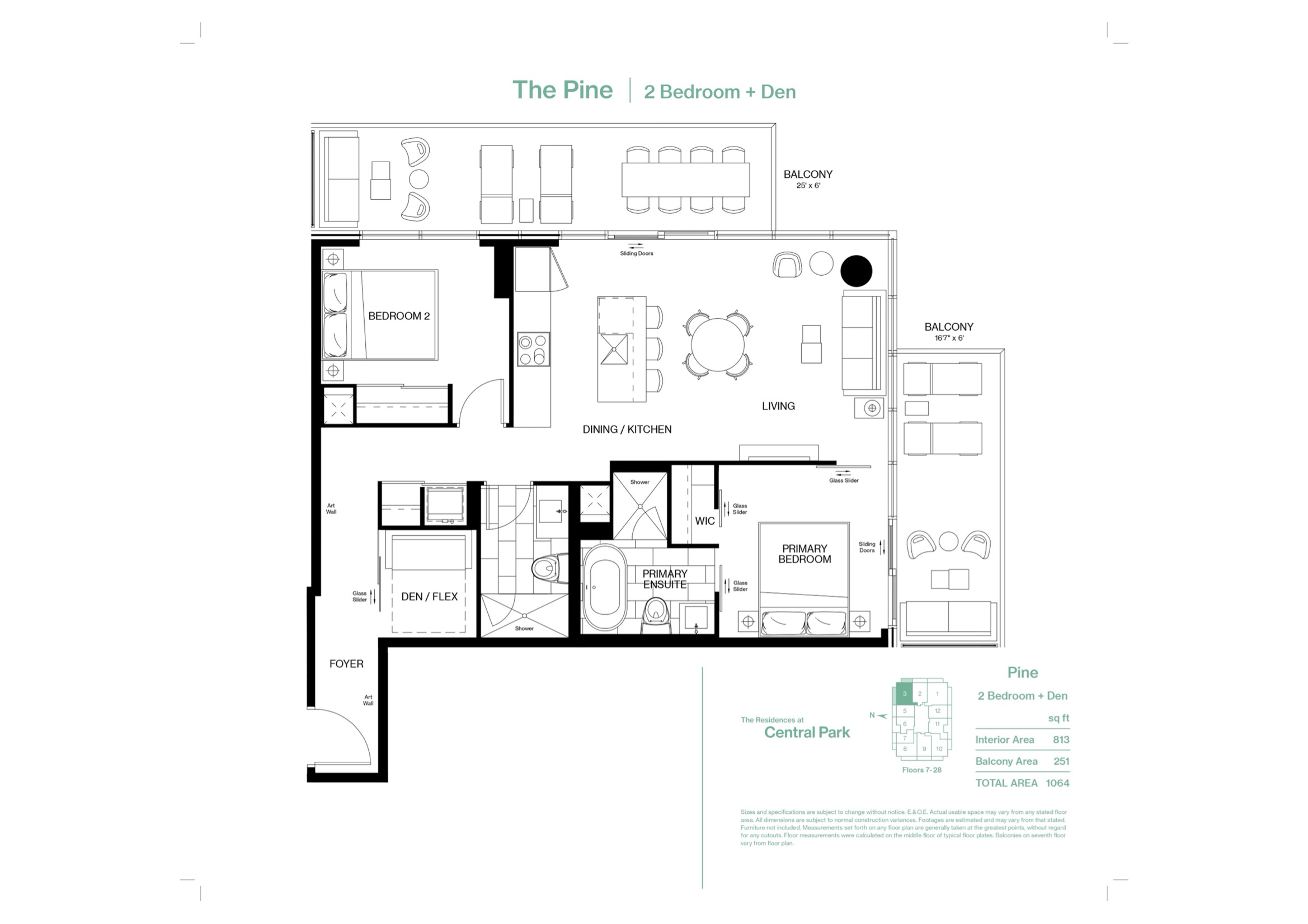 The Pine floor plan