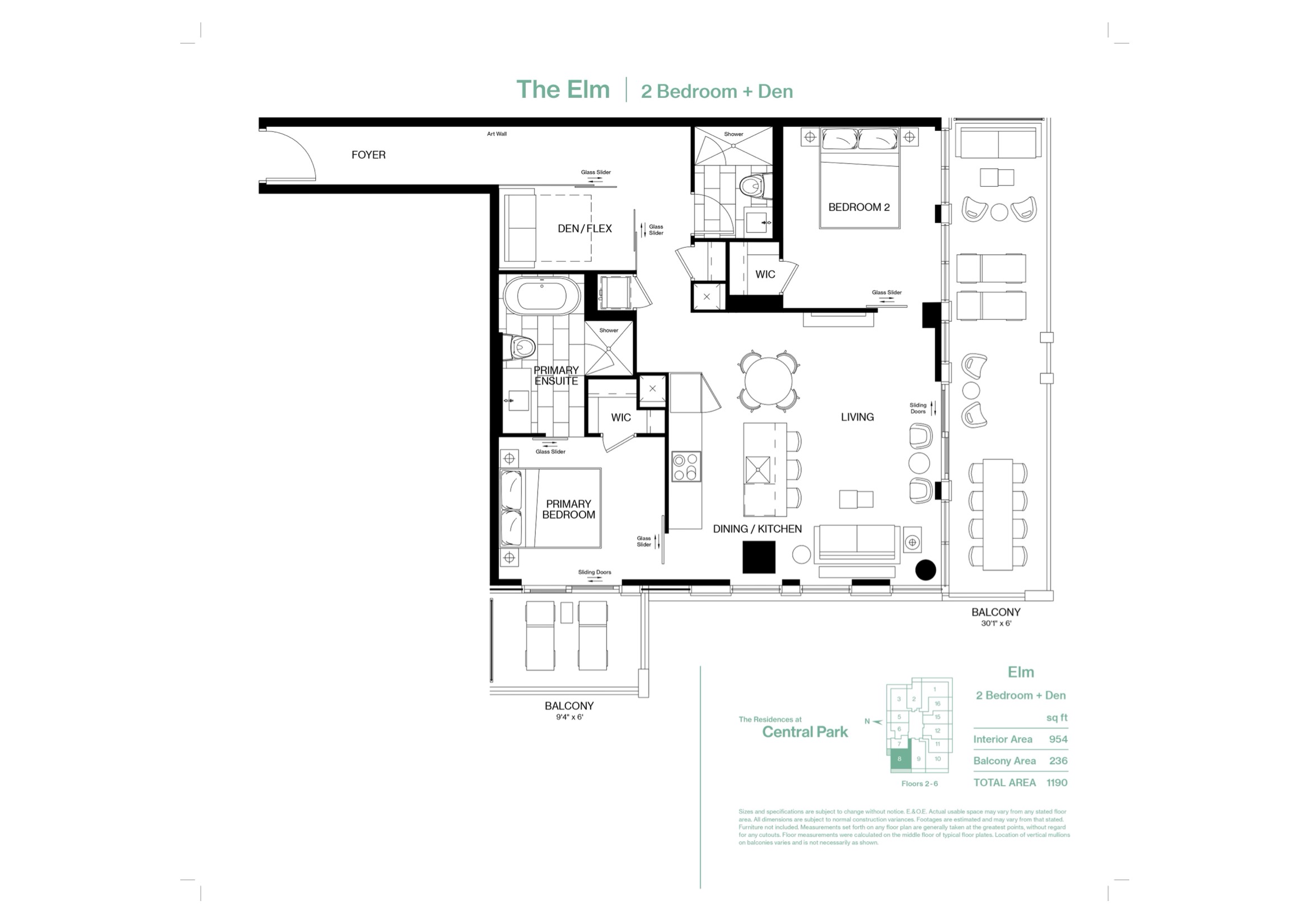 The Elm floor plan