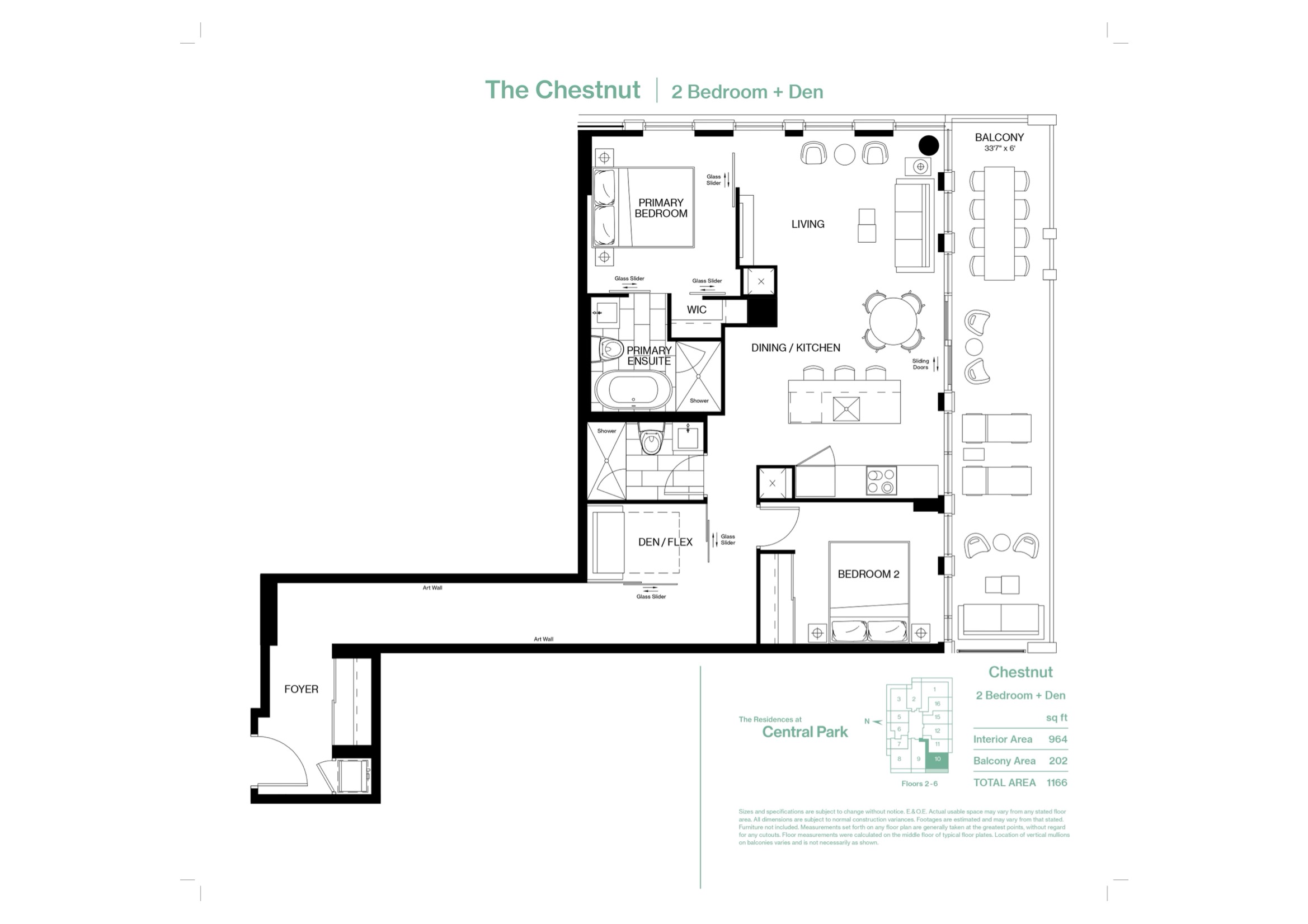 The Chestnut floor plan