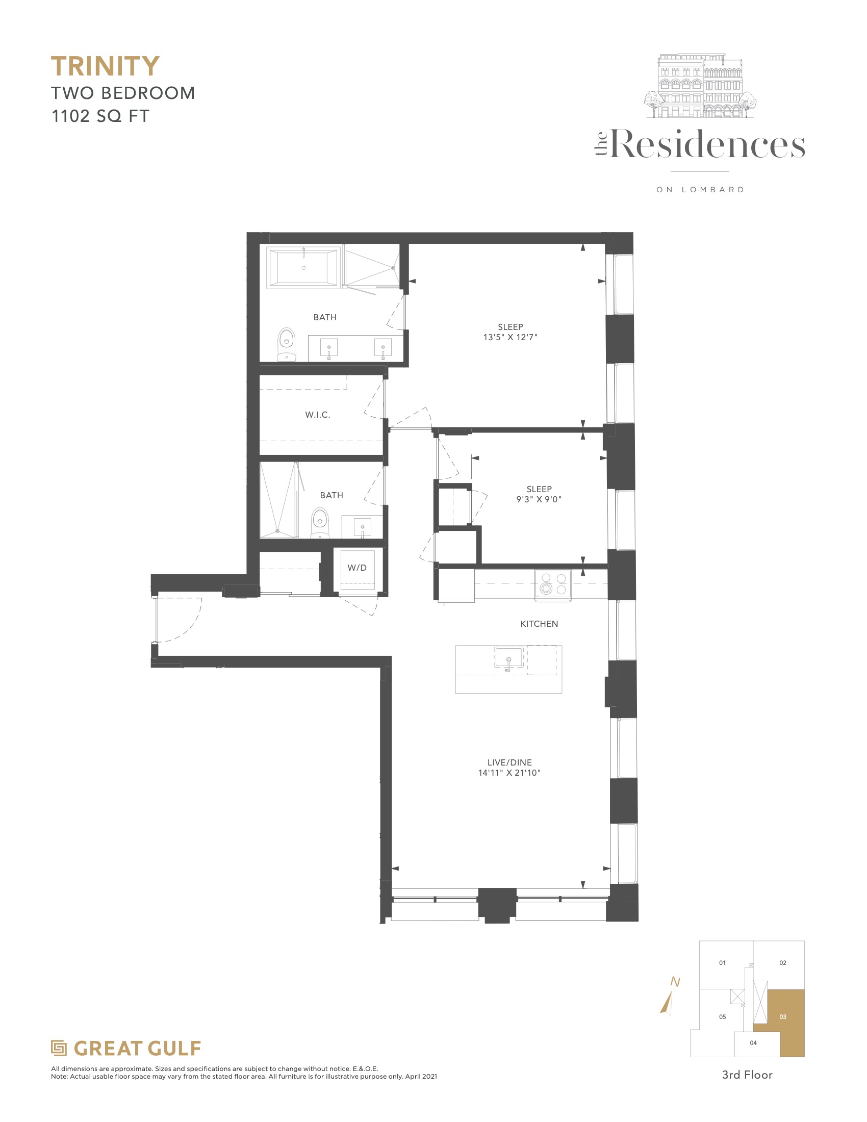 Trinity floor plan
