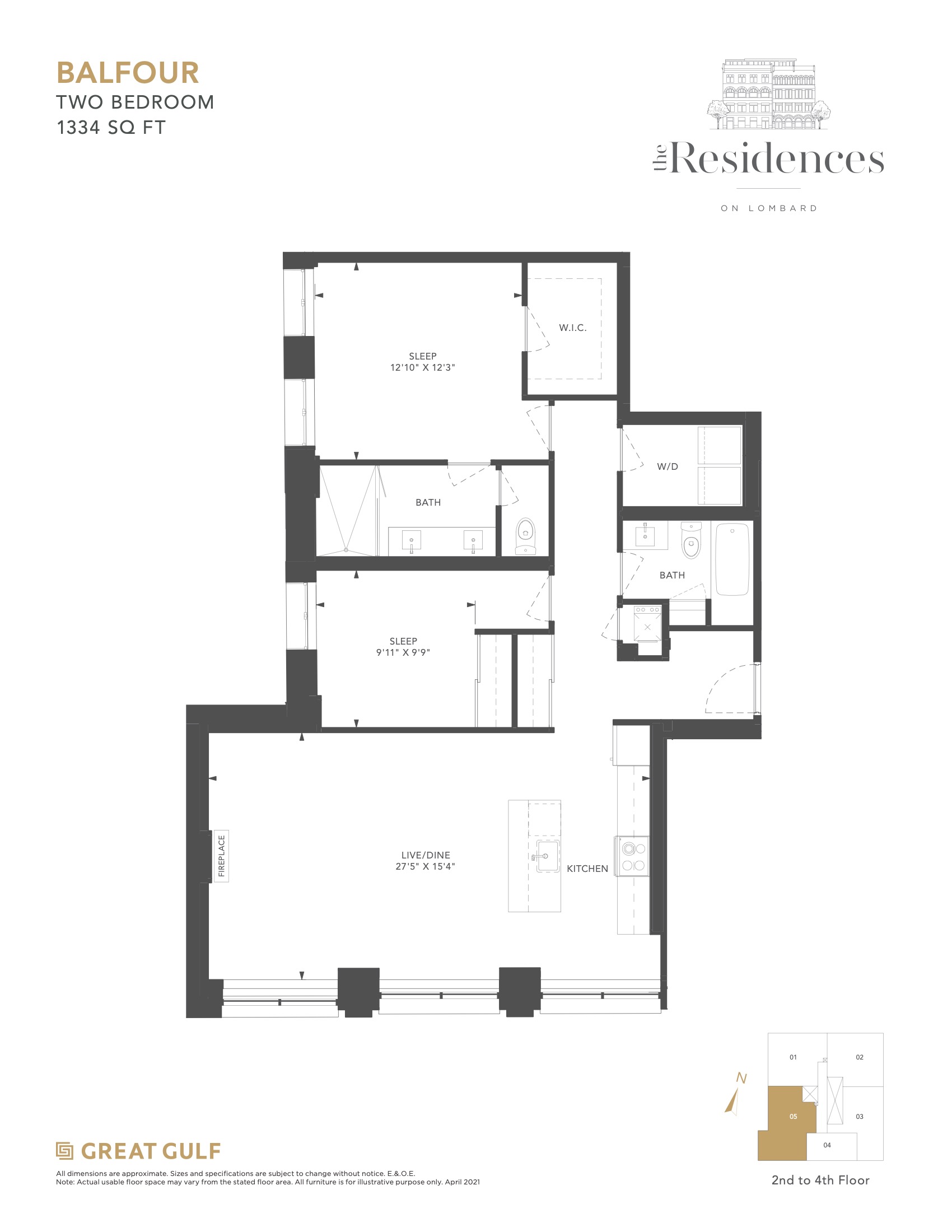 Balfour floor plan
