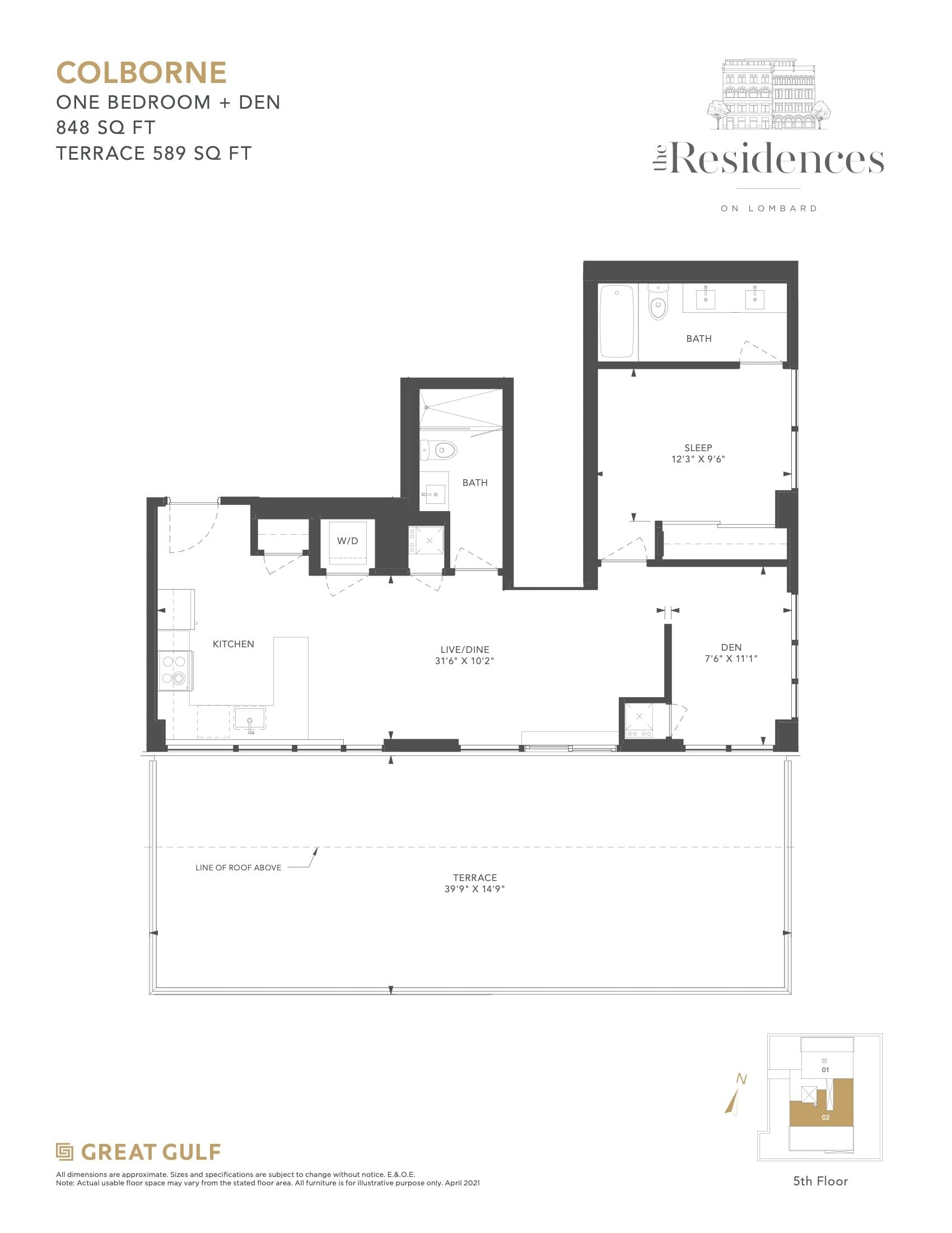 Colborne floor plan
