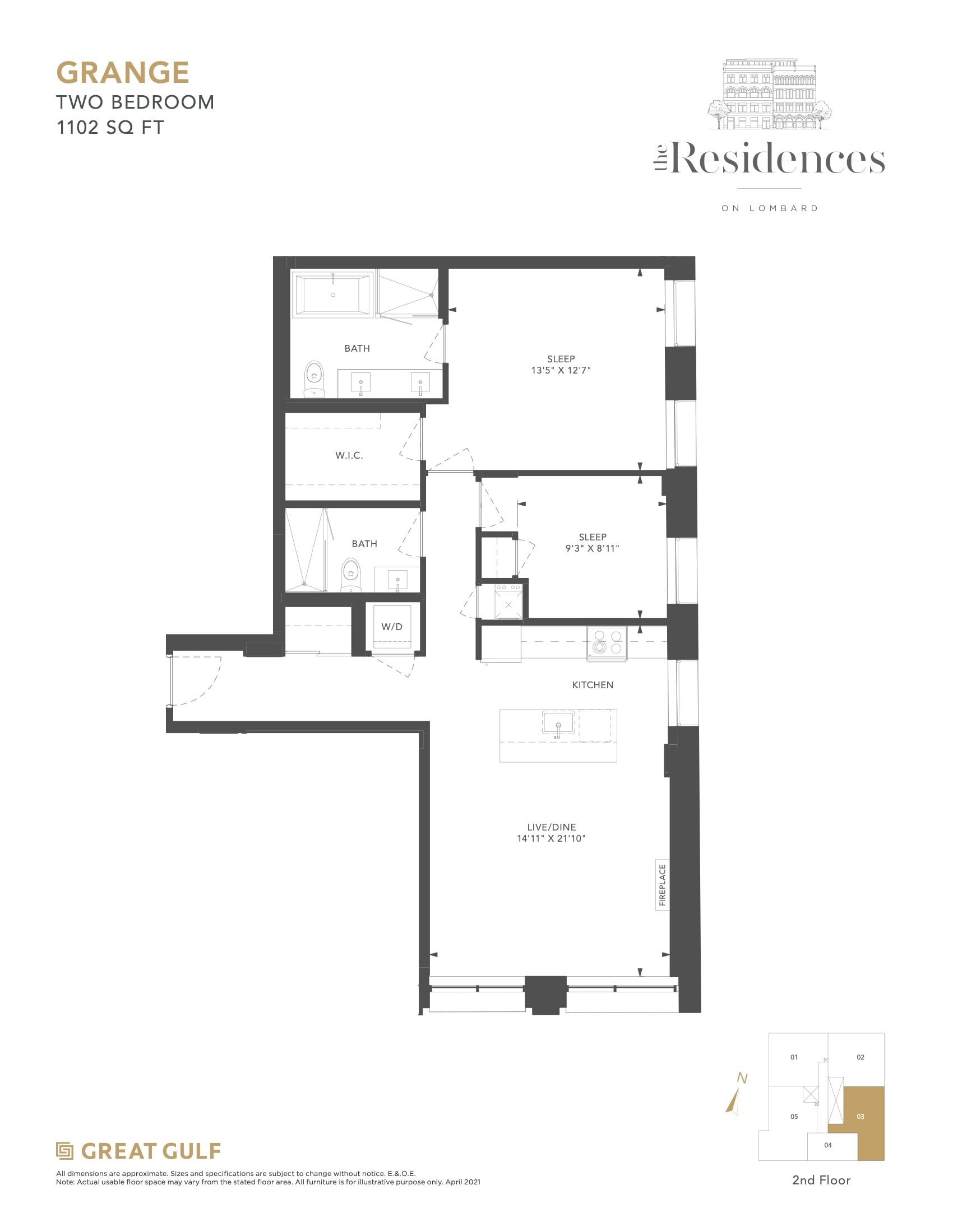 Grange floor plan