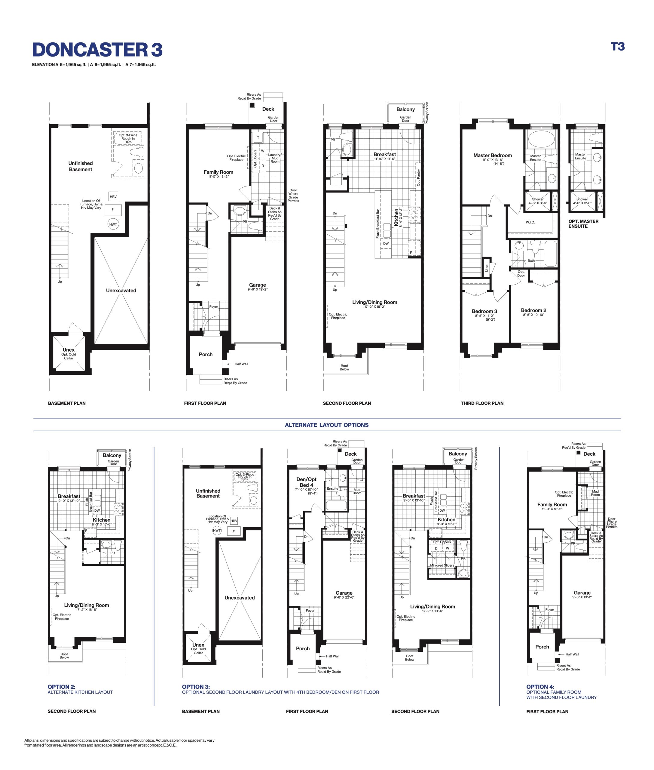 Doncaster 3 floor plan