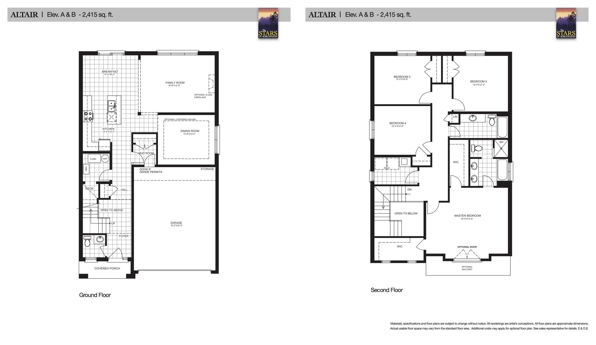 Altair floor plan
