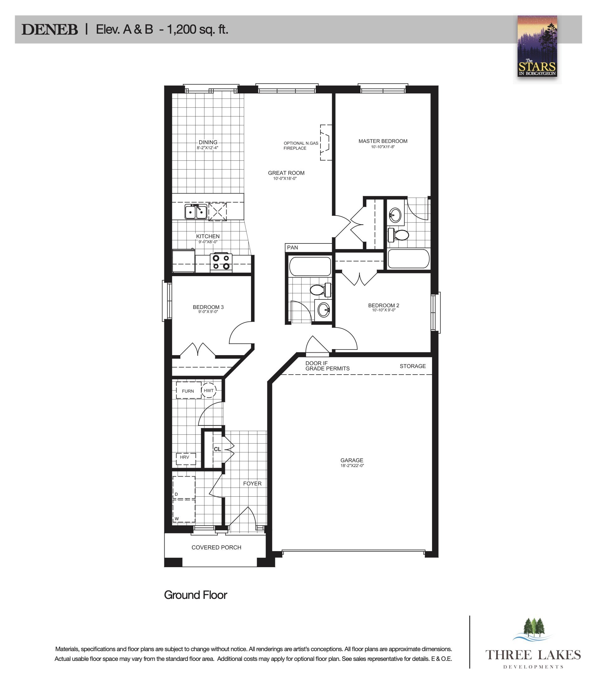 Deneb floor plan