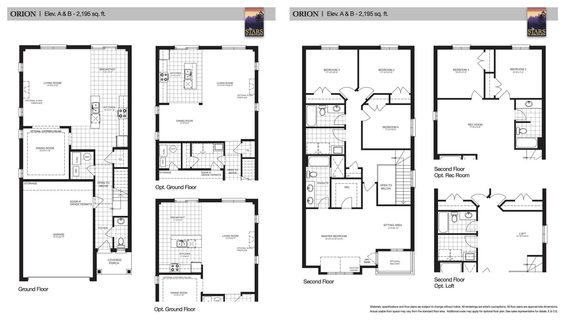 Orion floor plan