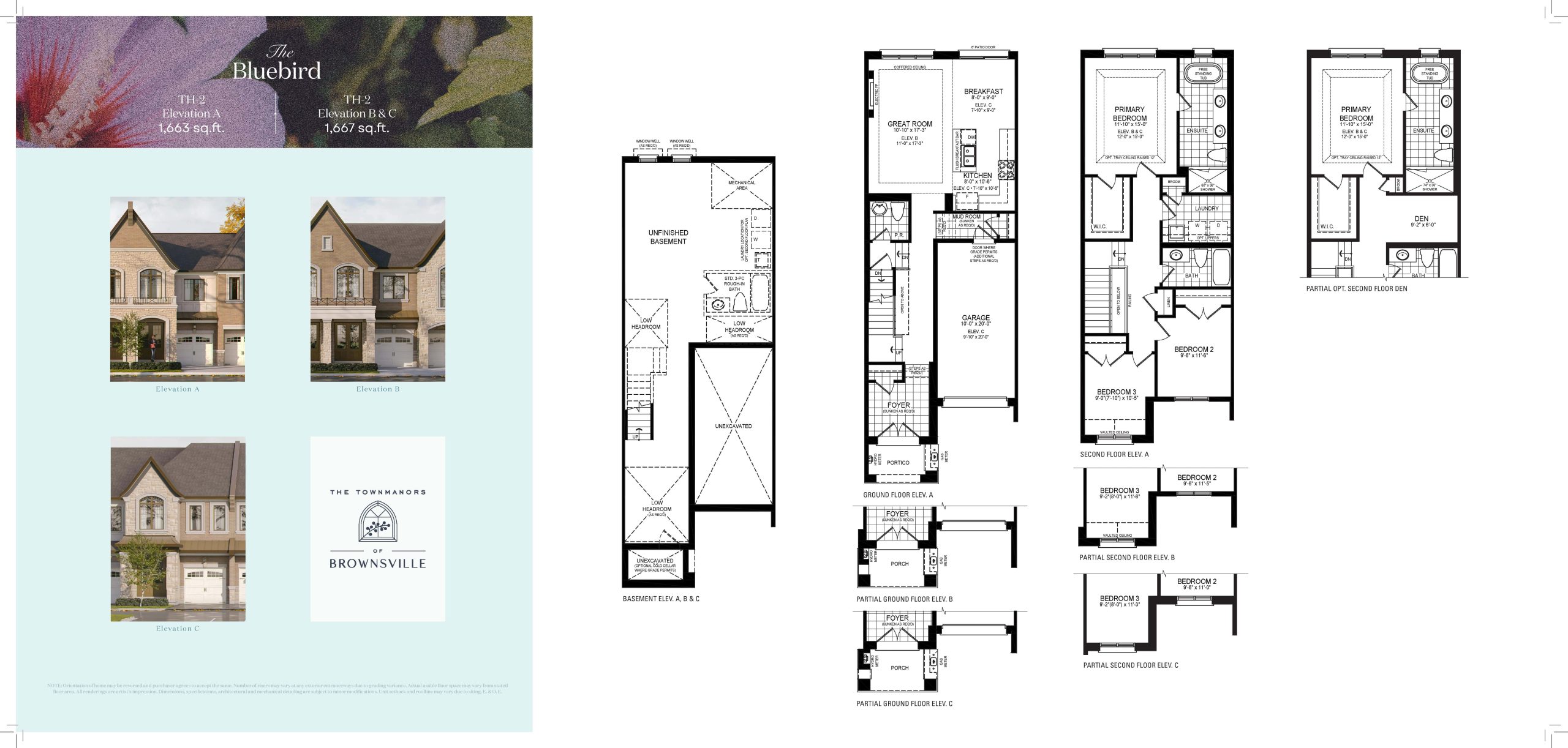 The Bluebird floor plan