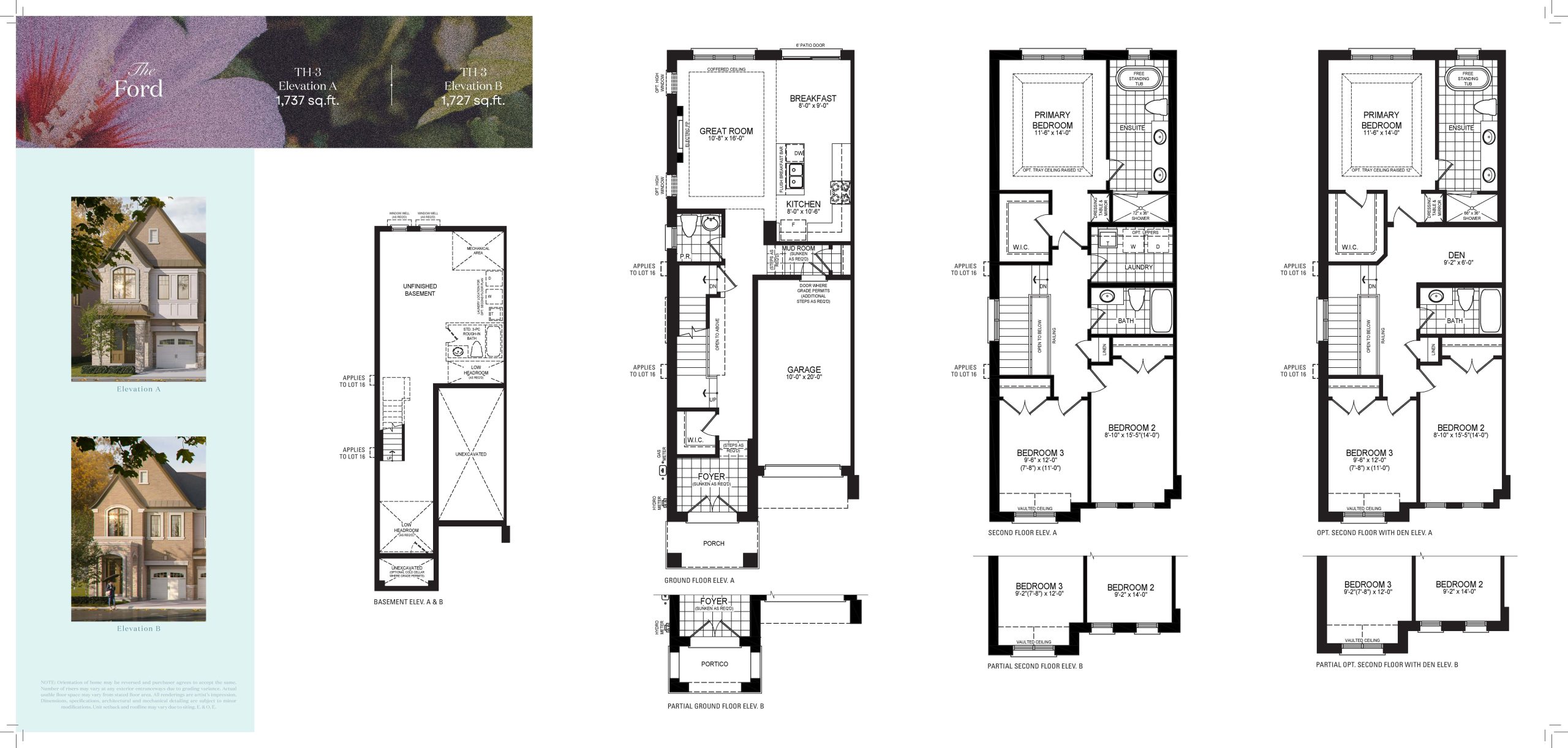 The Ford floor plan