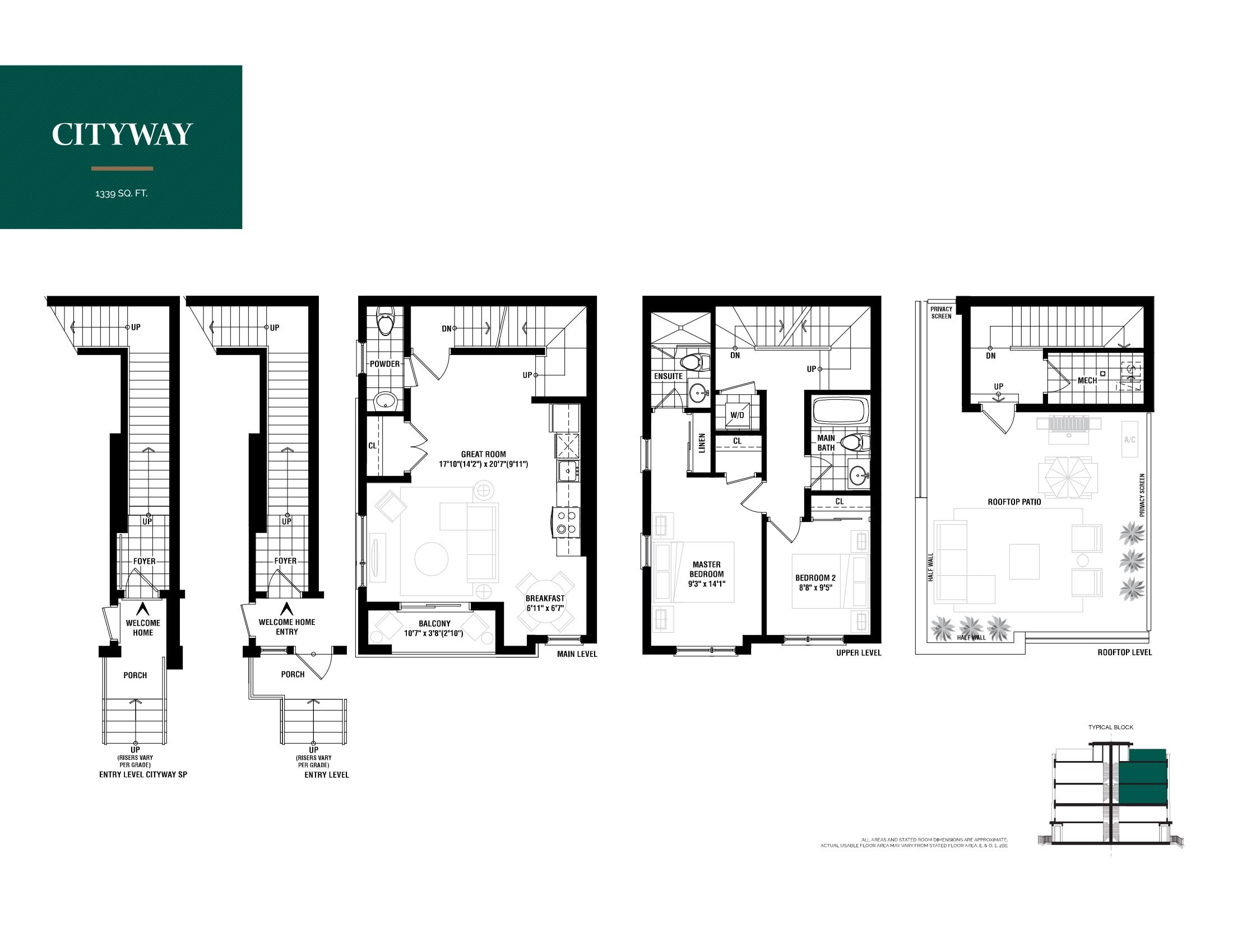 Cityway floor plan