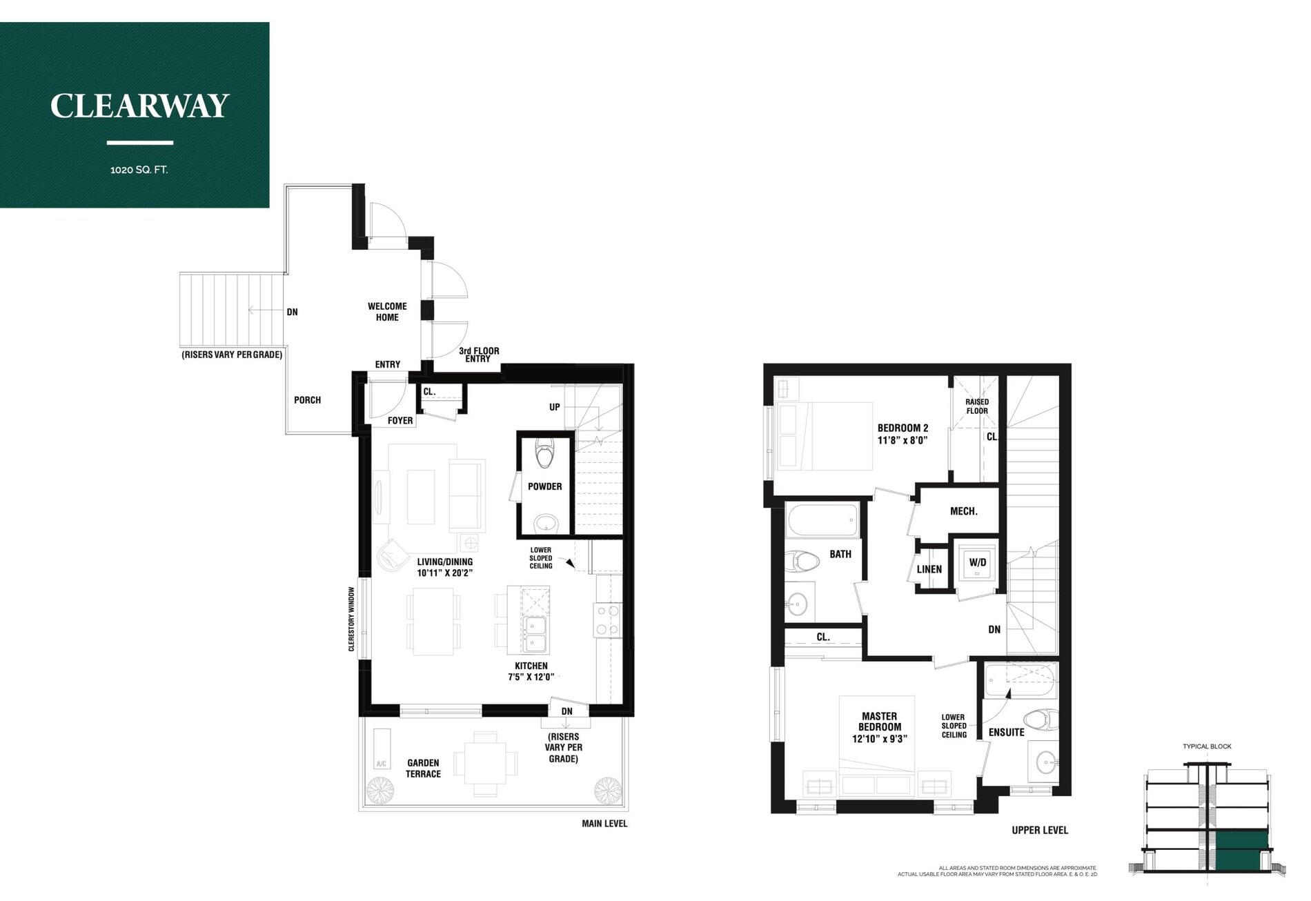 Clearway floor plan
