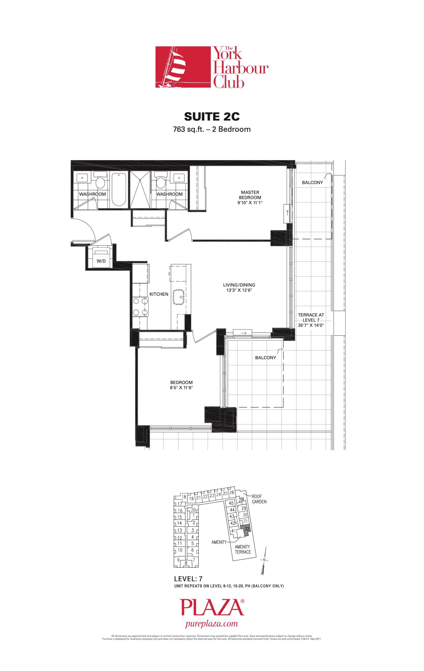 Suite 2C floor plan