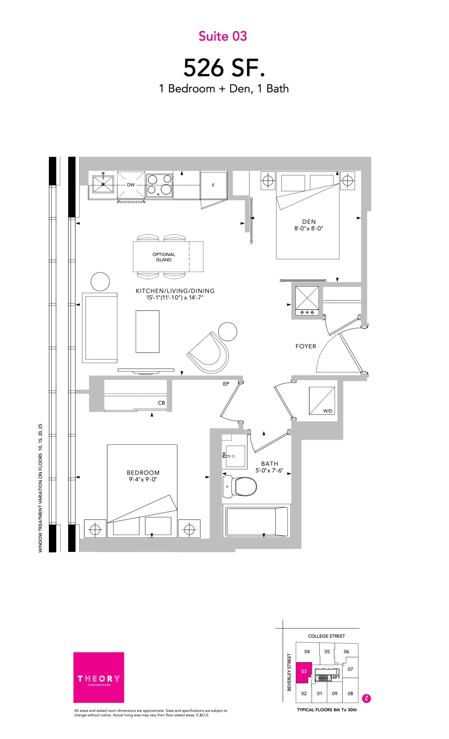 Suite 03 floor plan