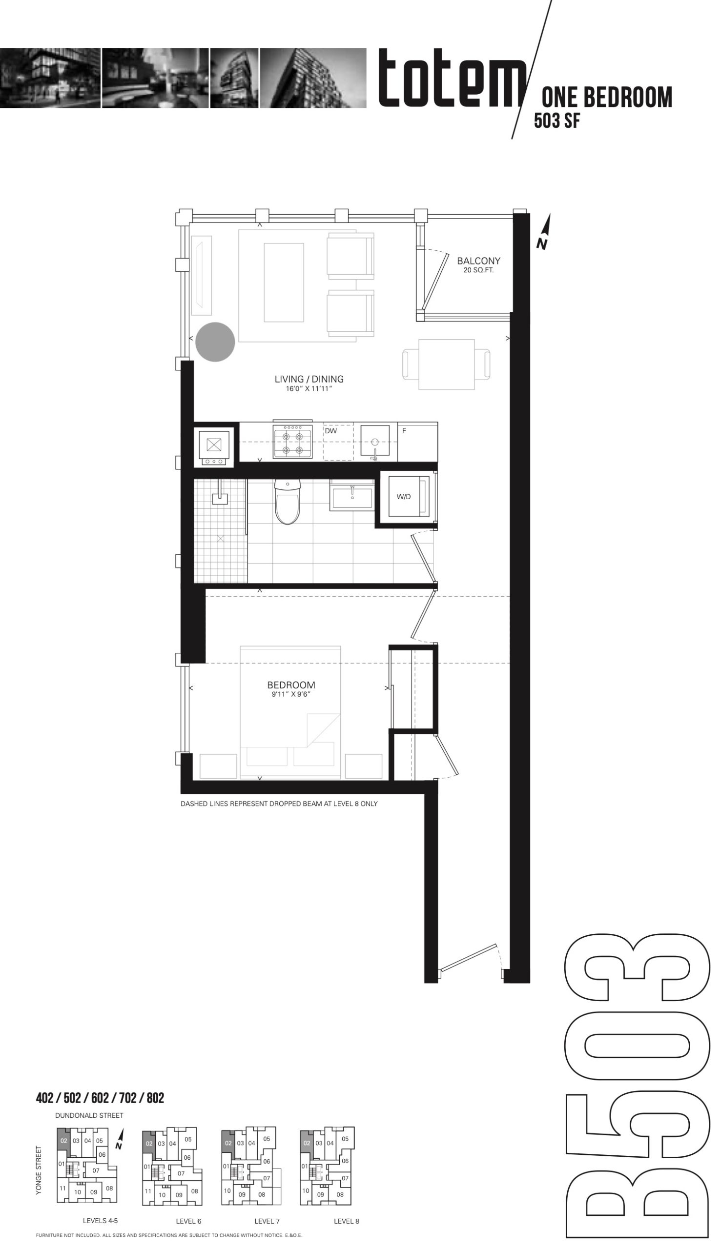 B503 floor plan