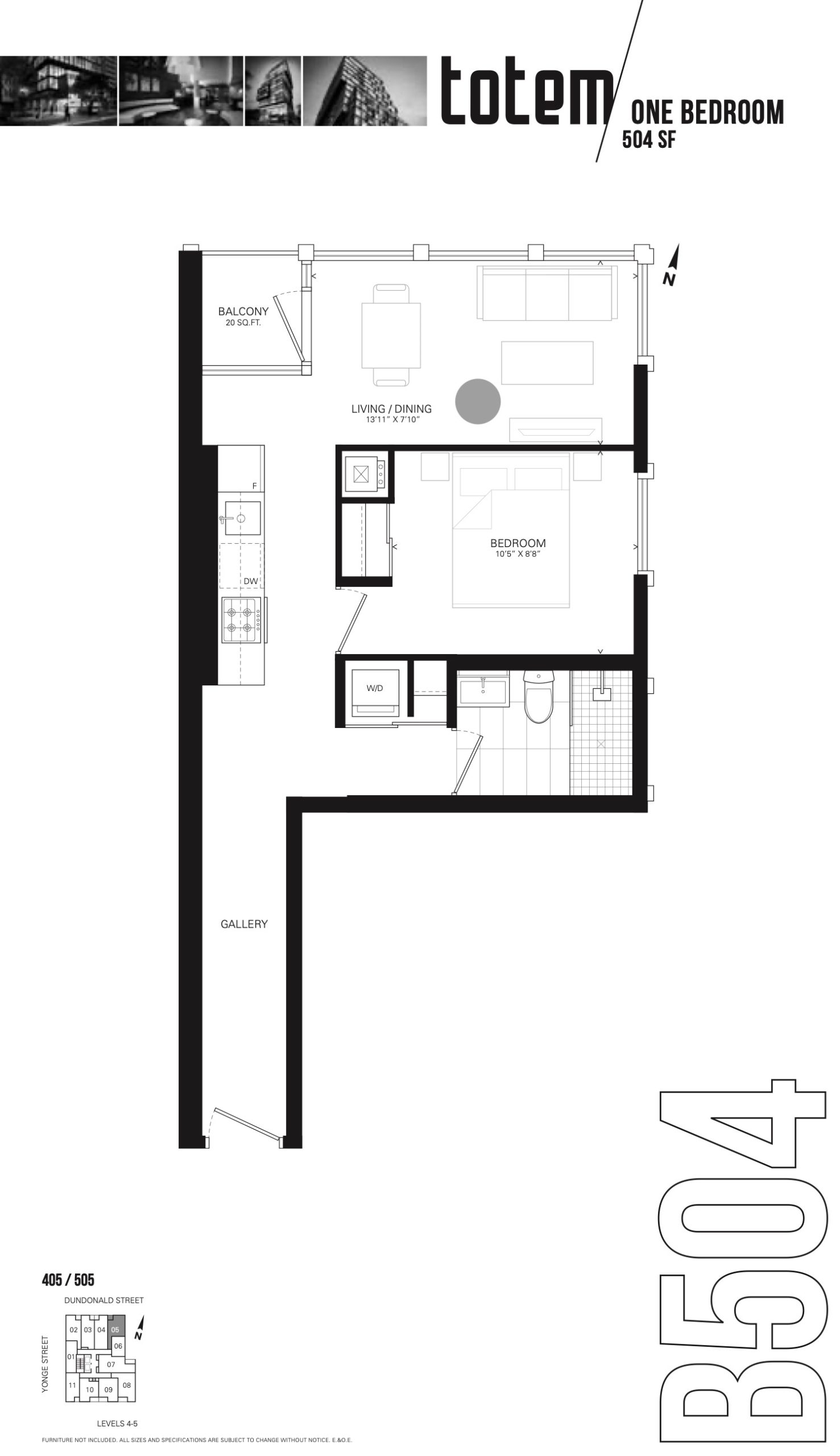 B504 floor plan