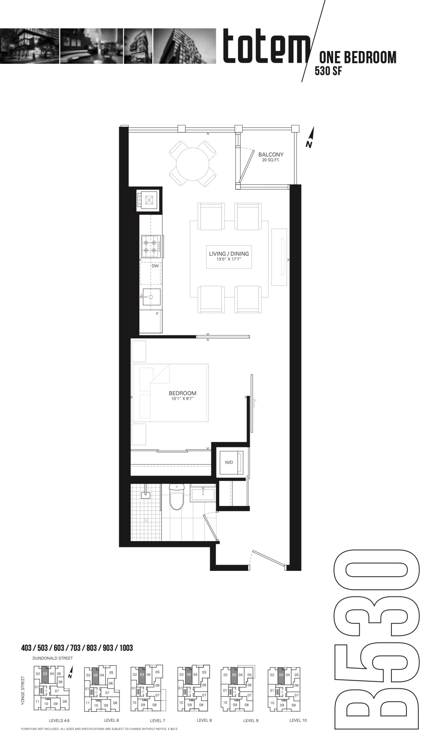 B530 floor plan