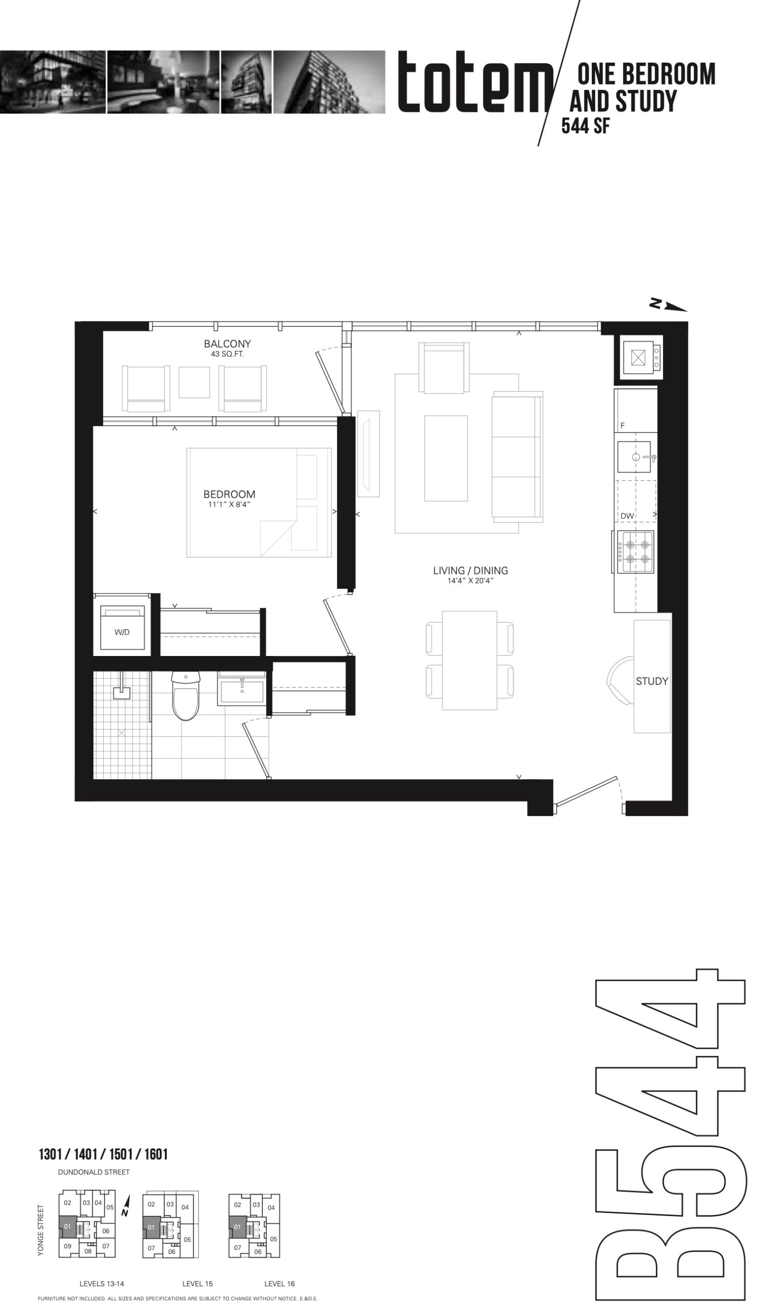B544 floor plan