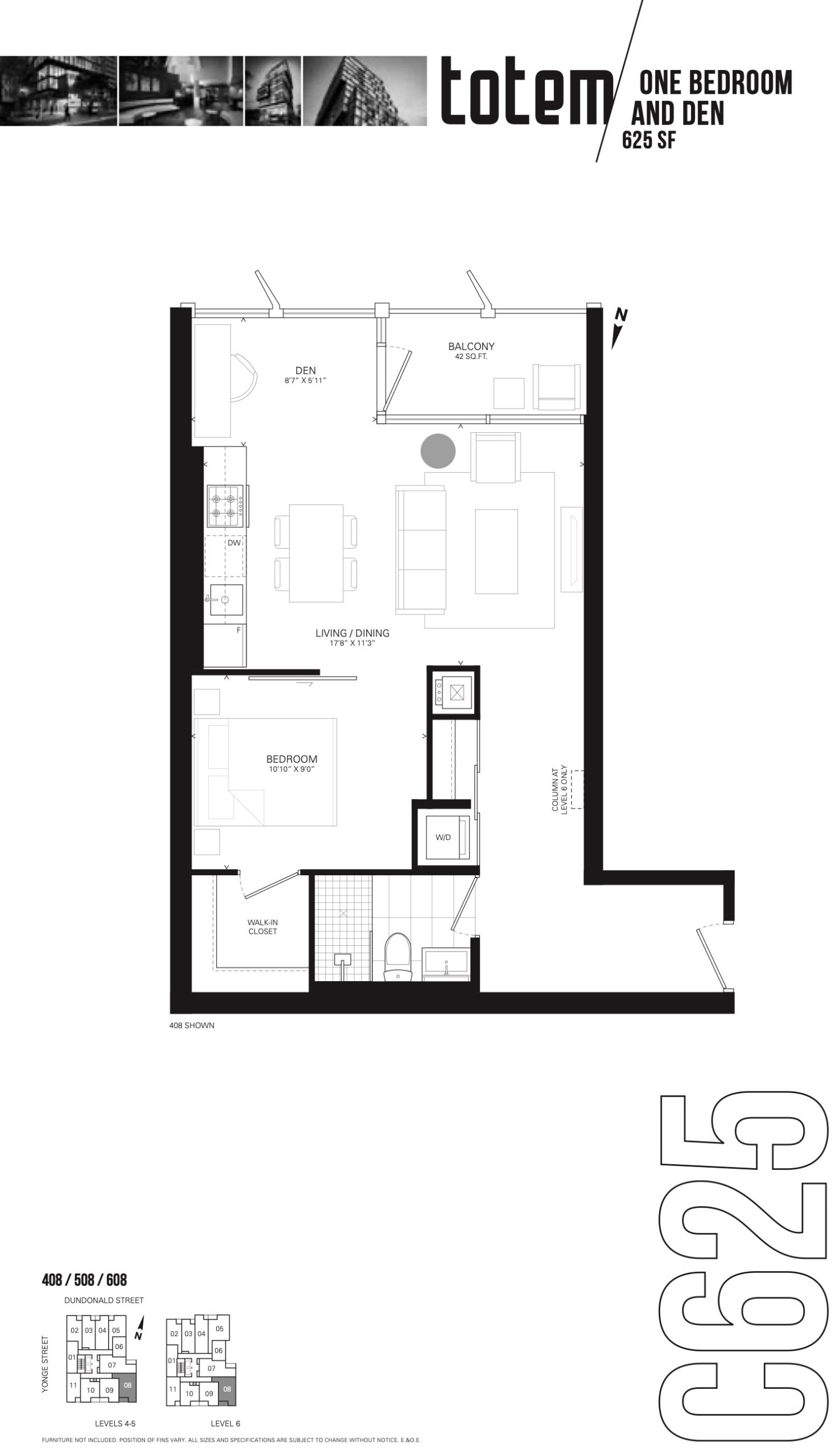 C625 floor plan