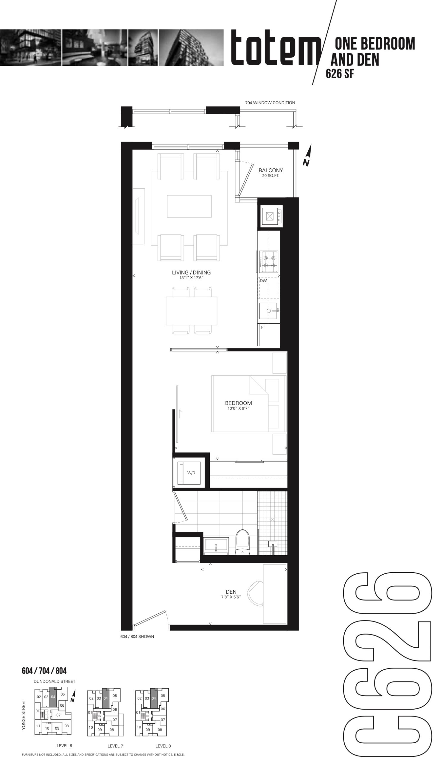 C626 floor plan