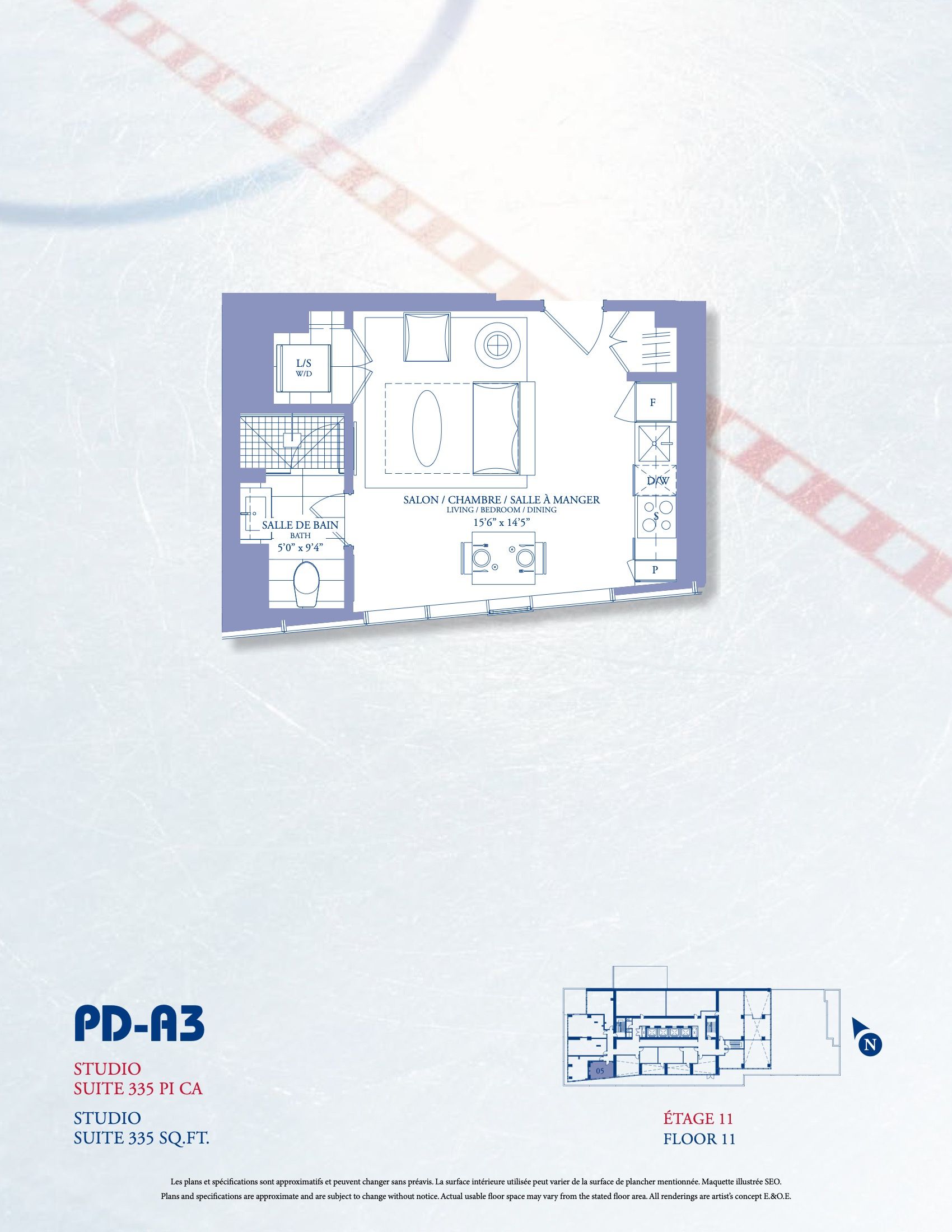 PD-A3 floor plan
