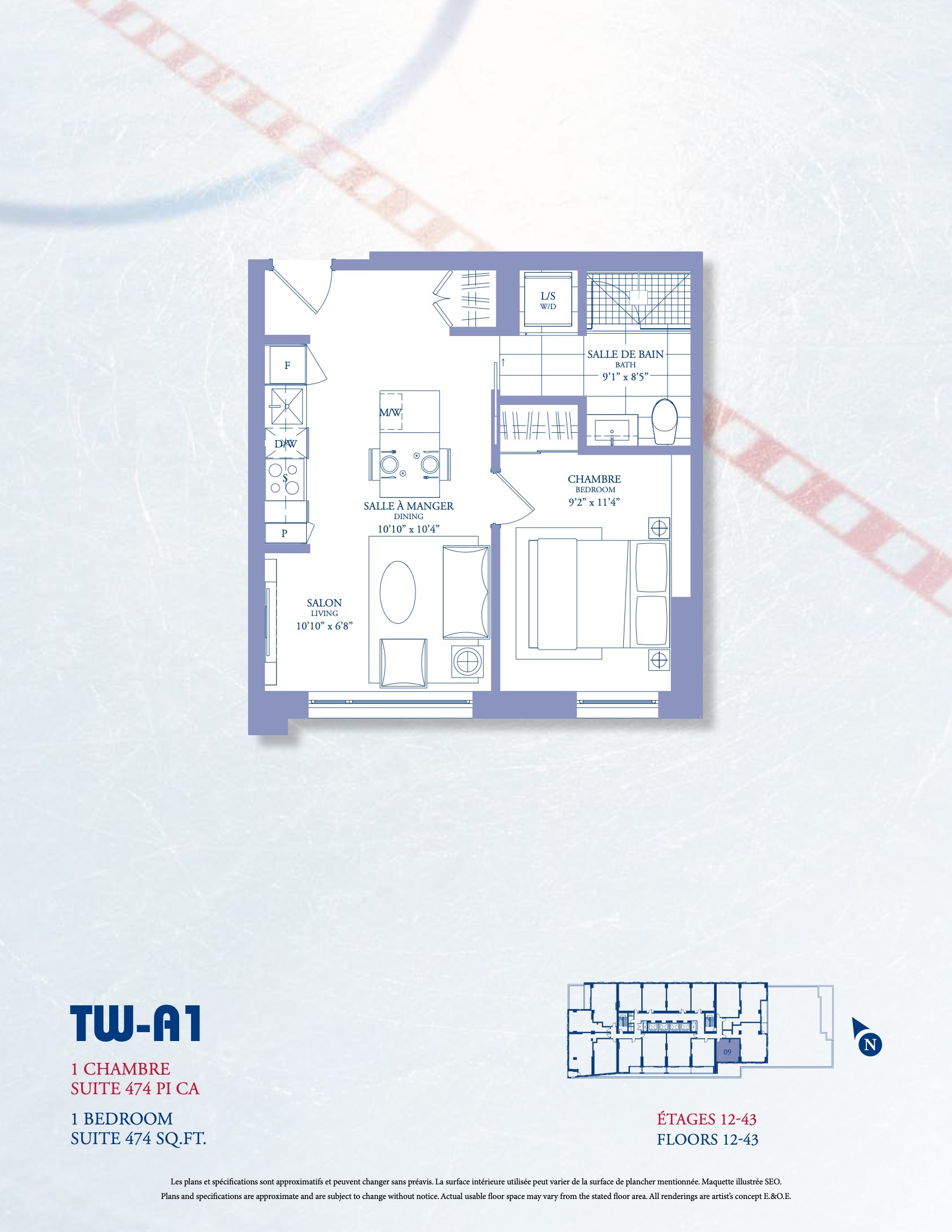TW-A1 floor plan