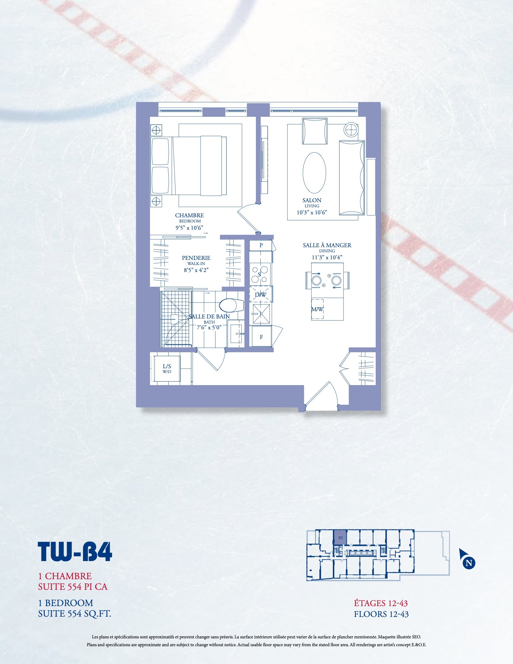 TW-B4 floor plan