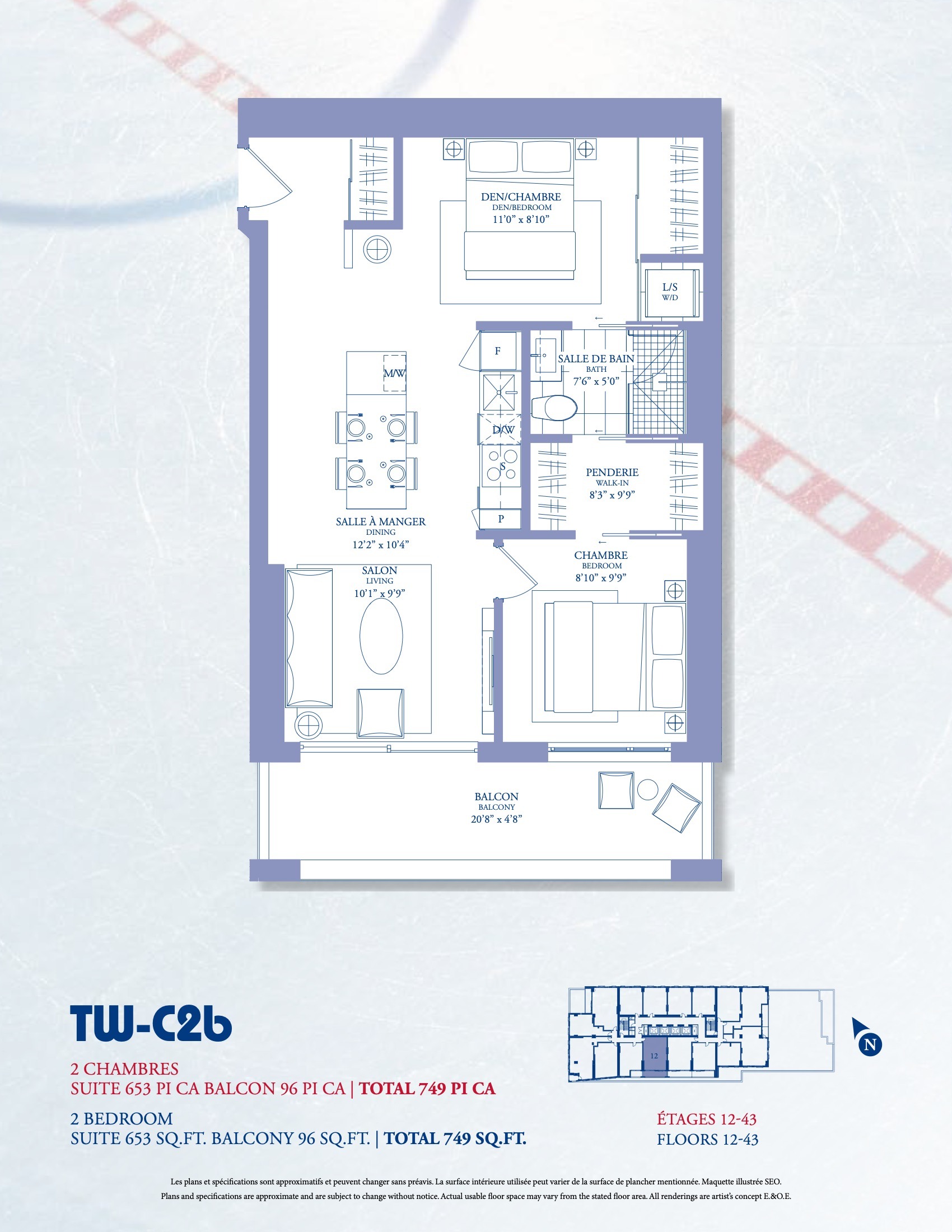 TW-C2b floor plan