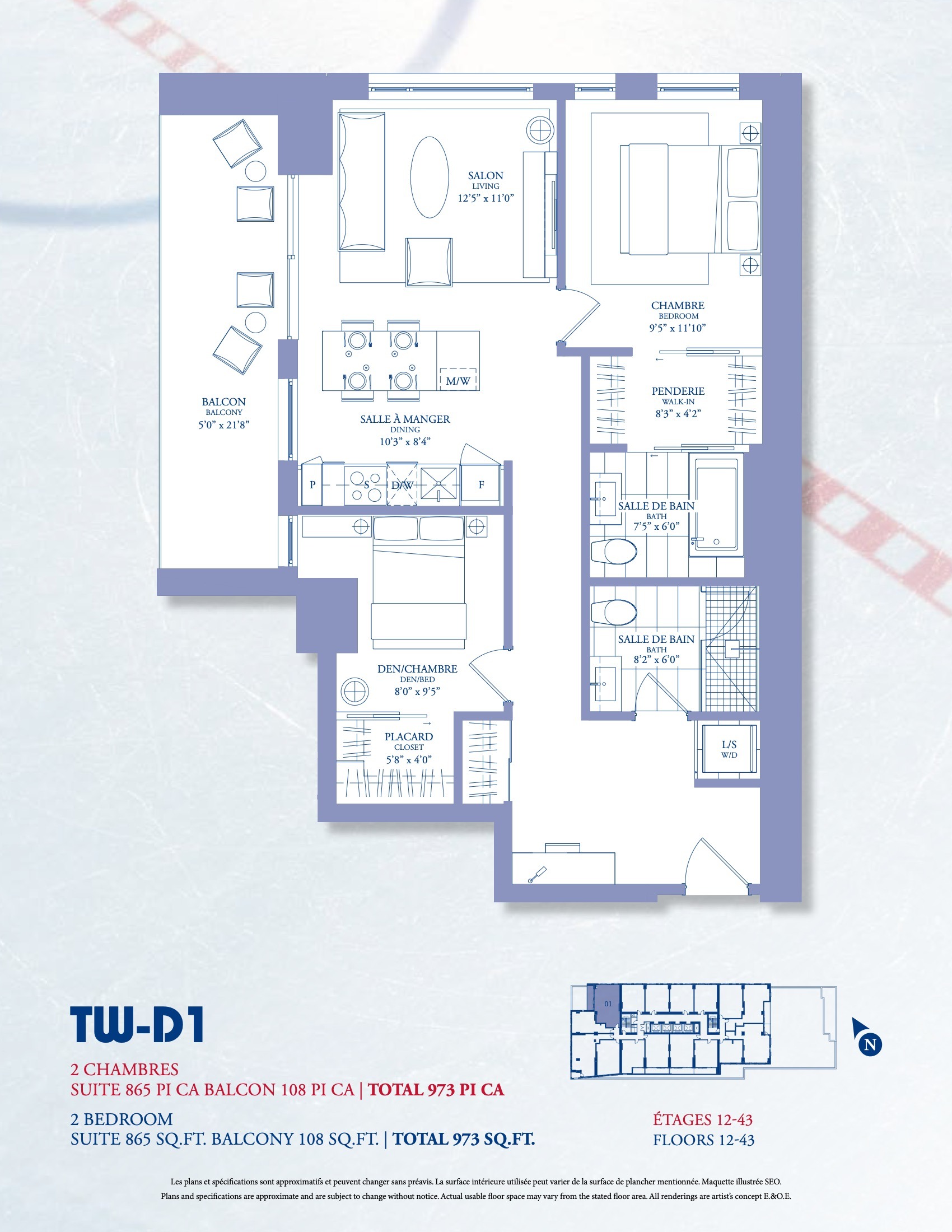 TW-D1 floor plan