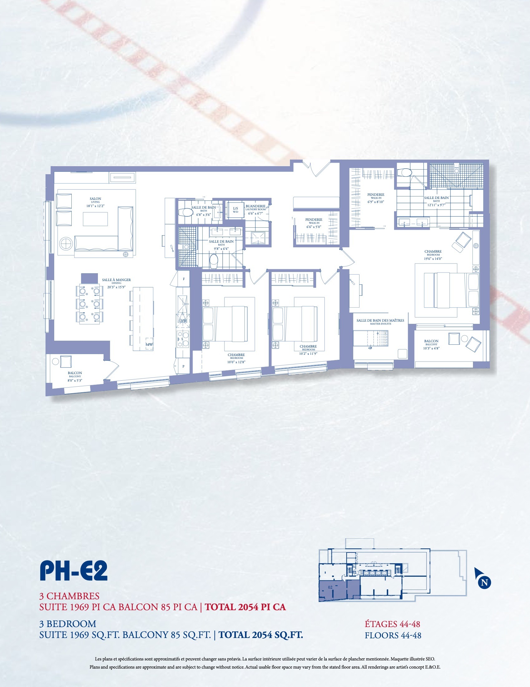 PH-E2 floor plan