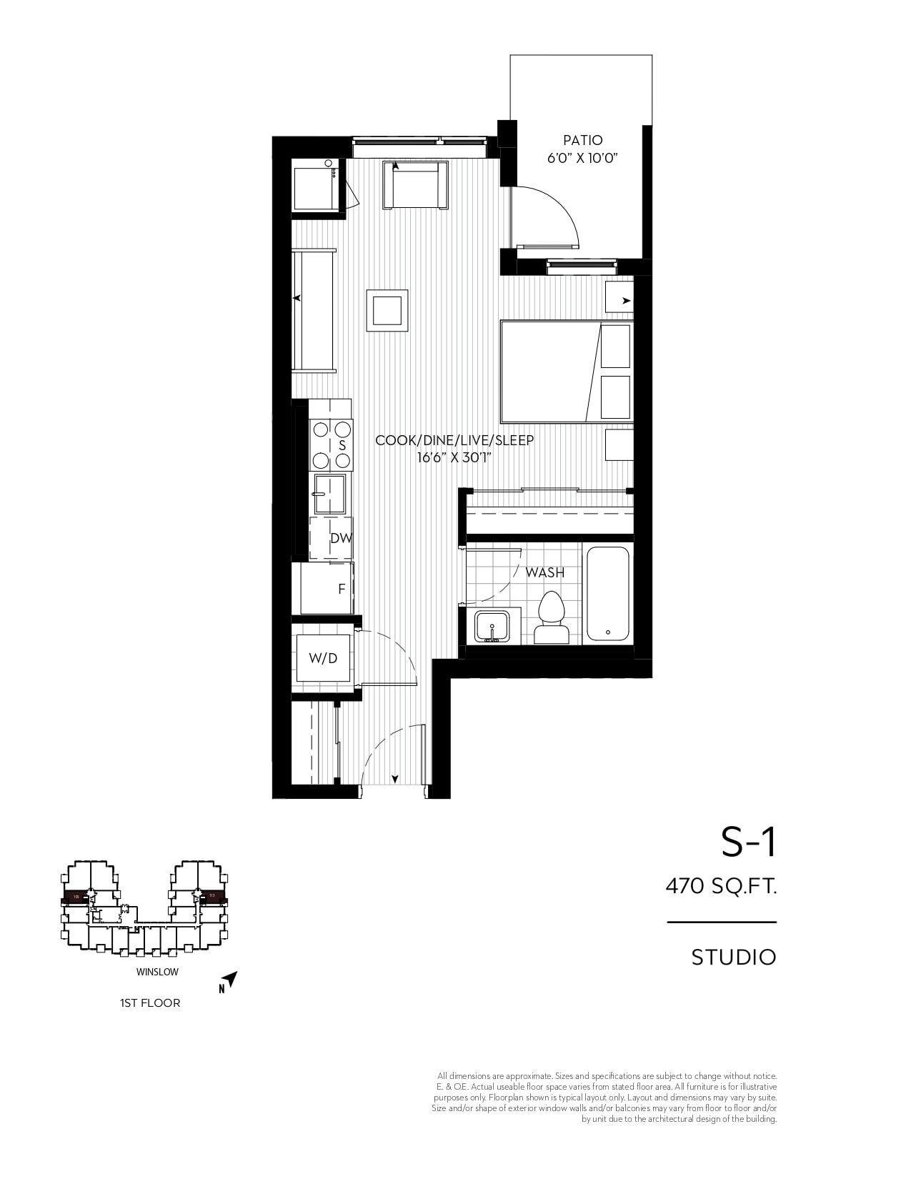 S-1 floor plan