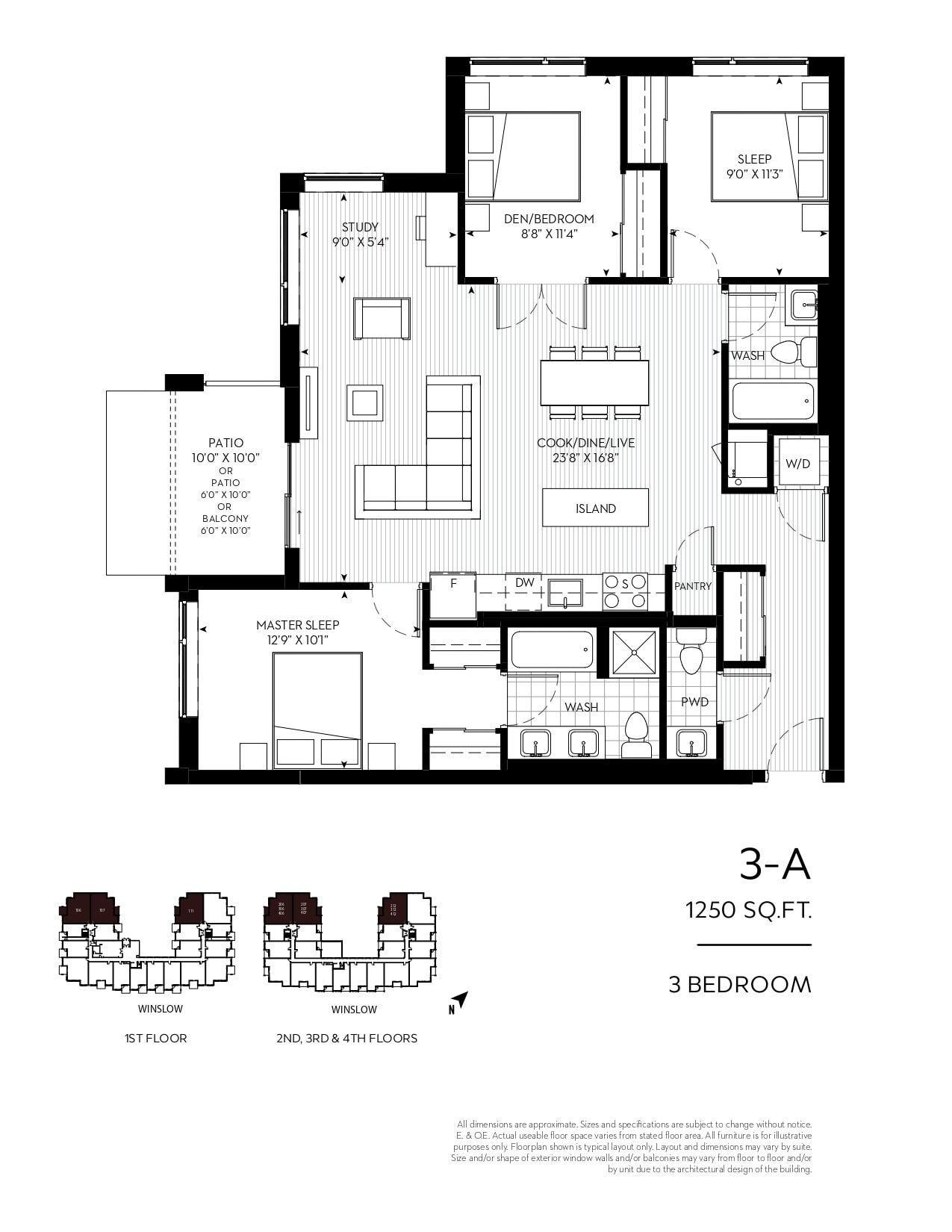 3-A floor plan