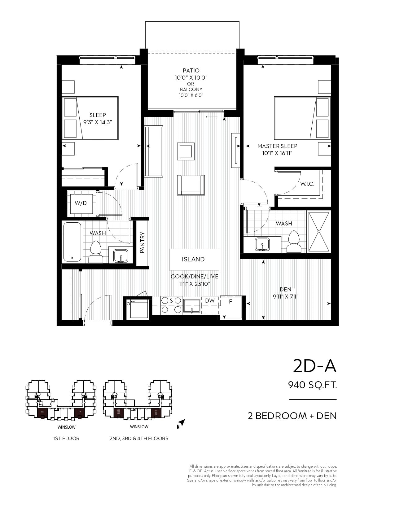 2D-A floor plan