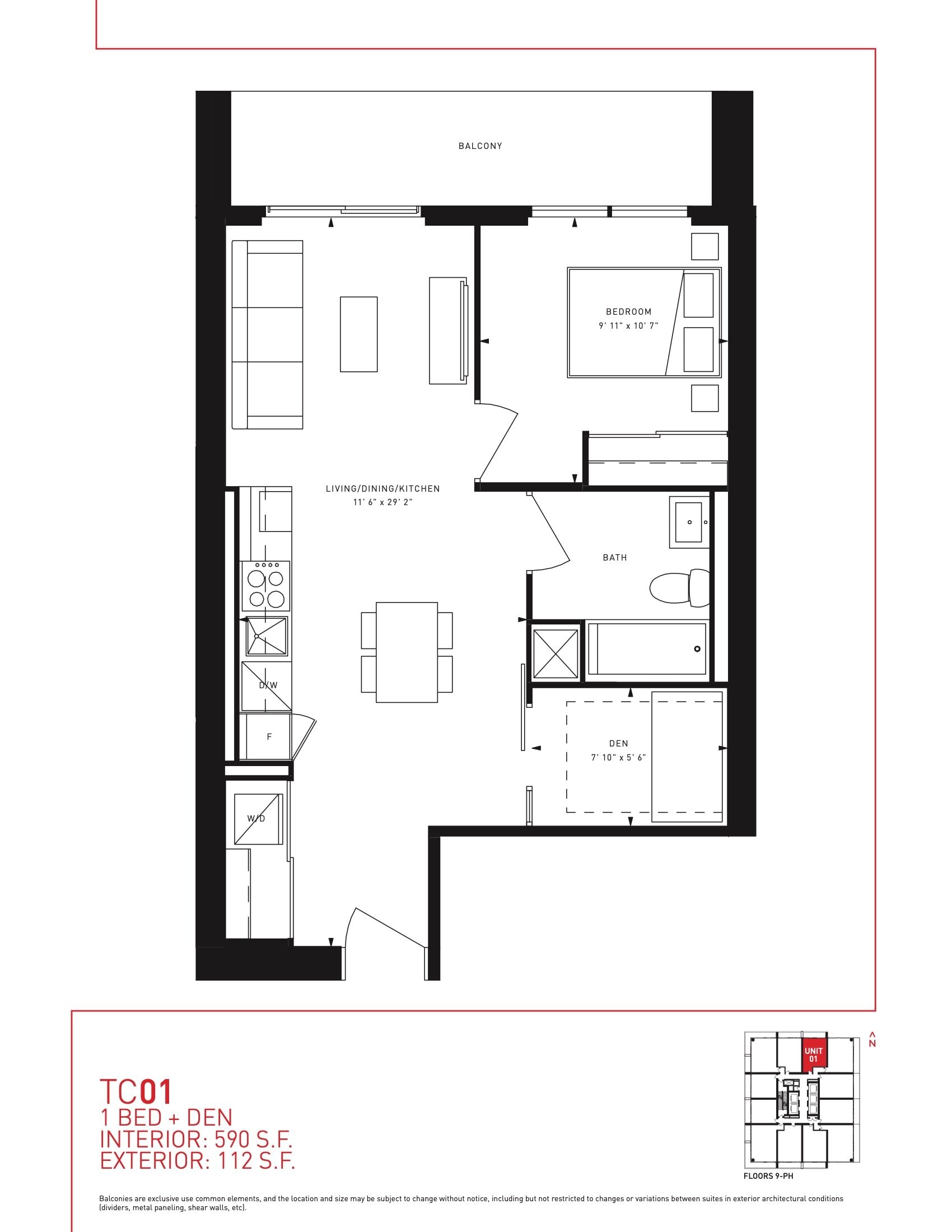 TC01 floor plan