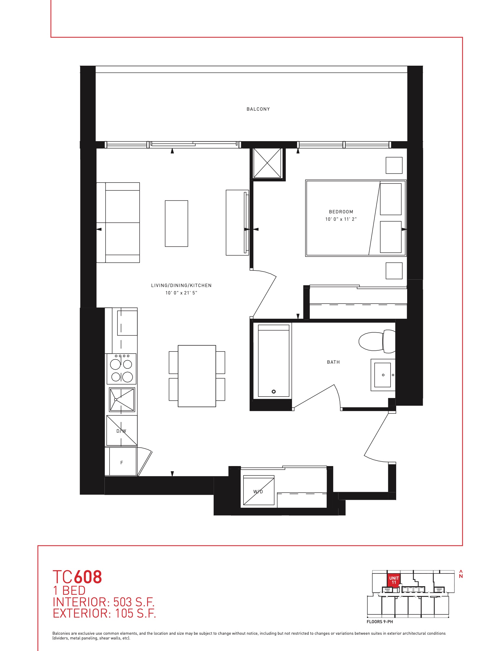 TC608 floor plan